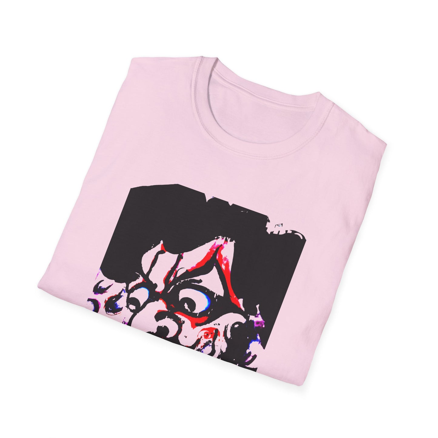 kawanabe kyosai 1831 to 1889 demon face modern edit reproduction tshirt