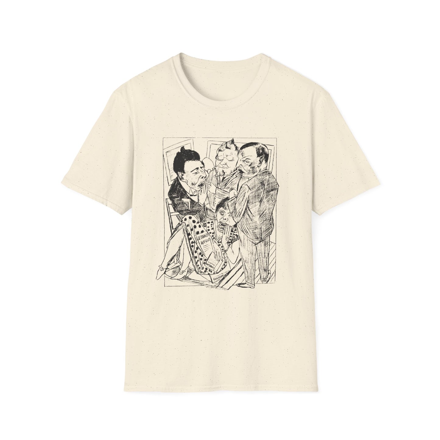 1922 max beckman lithograph  the dissappointed II tshirt