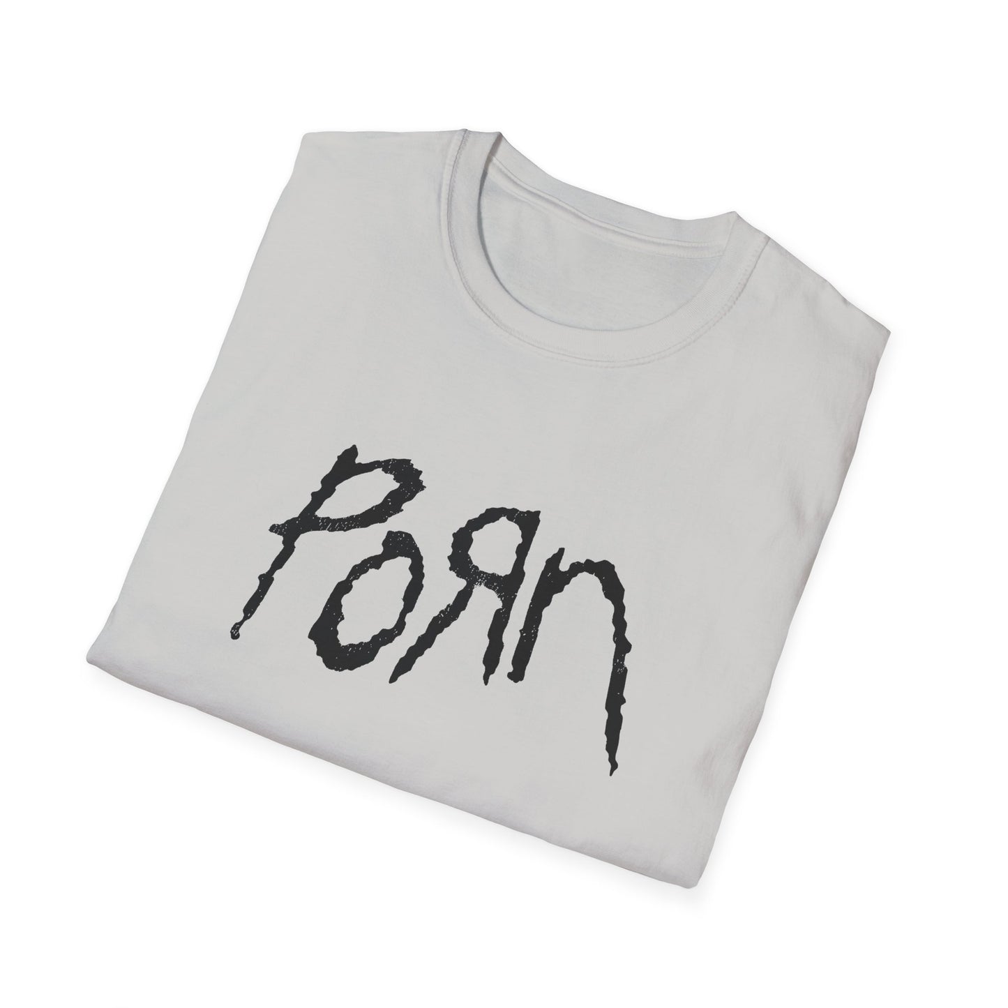 porn in the korn font tshirt 2