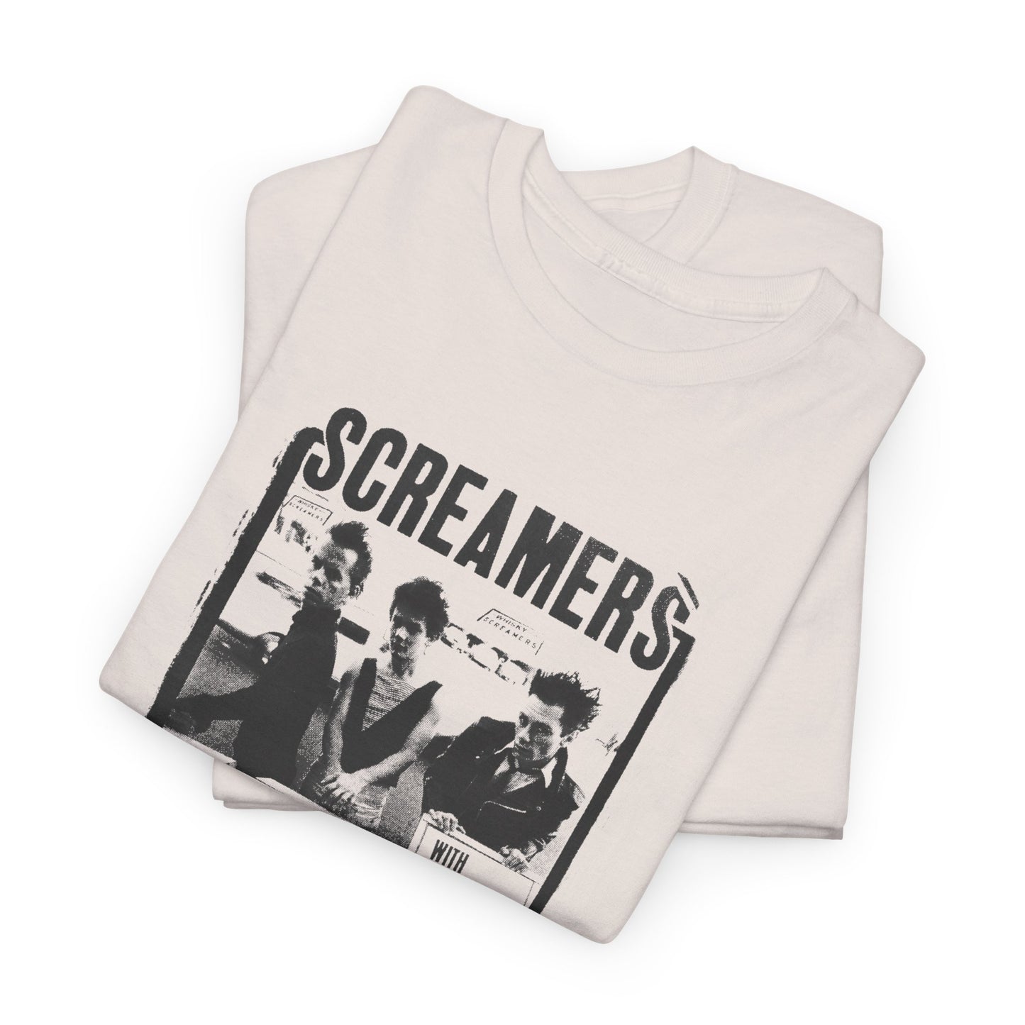 screamers, deadbeats, f-word show at the whiskey-a-go-go in west hollywood february 1978 show poster tshirt