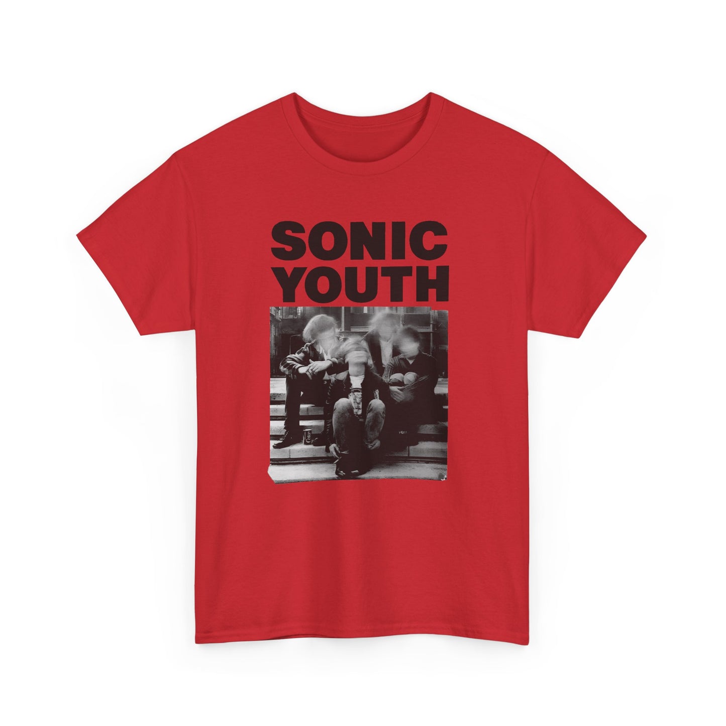 sonic youth on the stairs tshirt