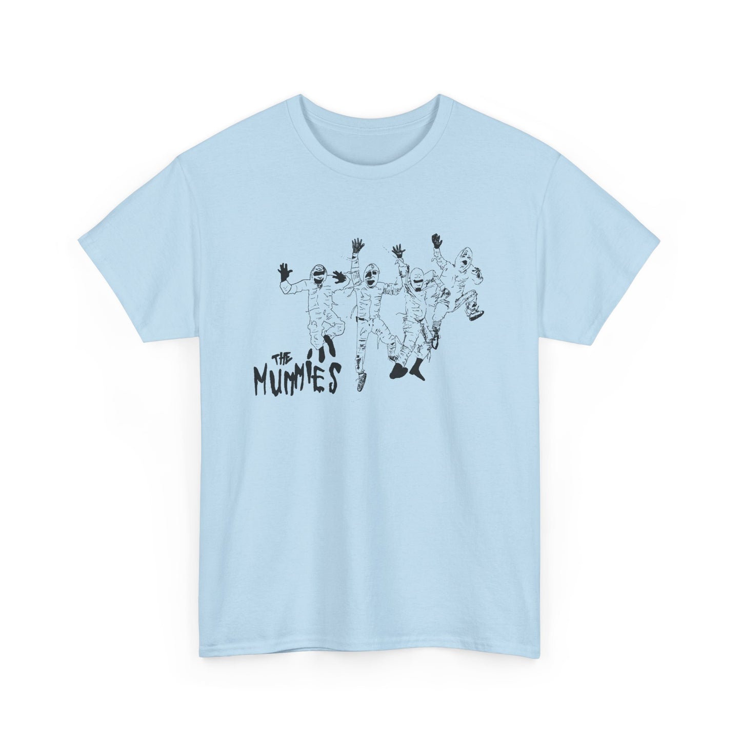 original drawing budget rockers the mummies fan art tshirt