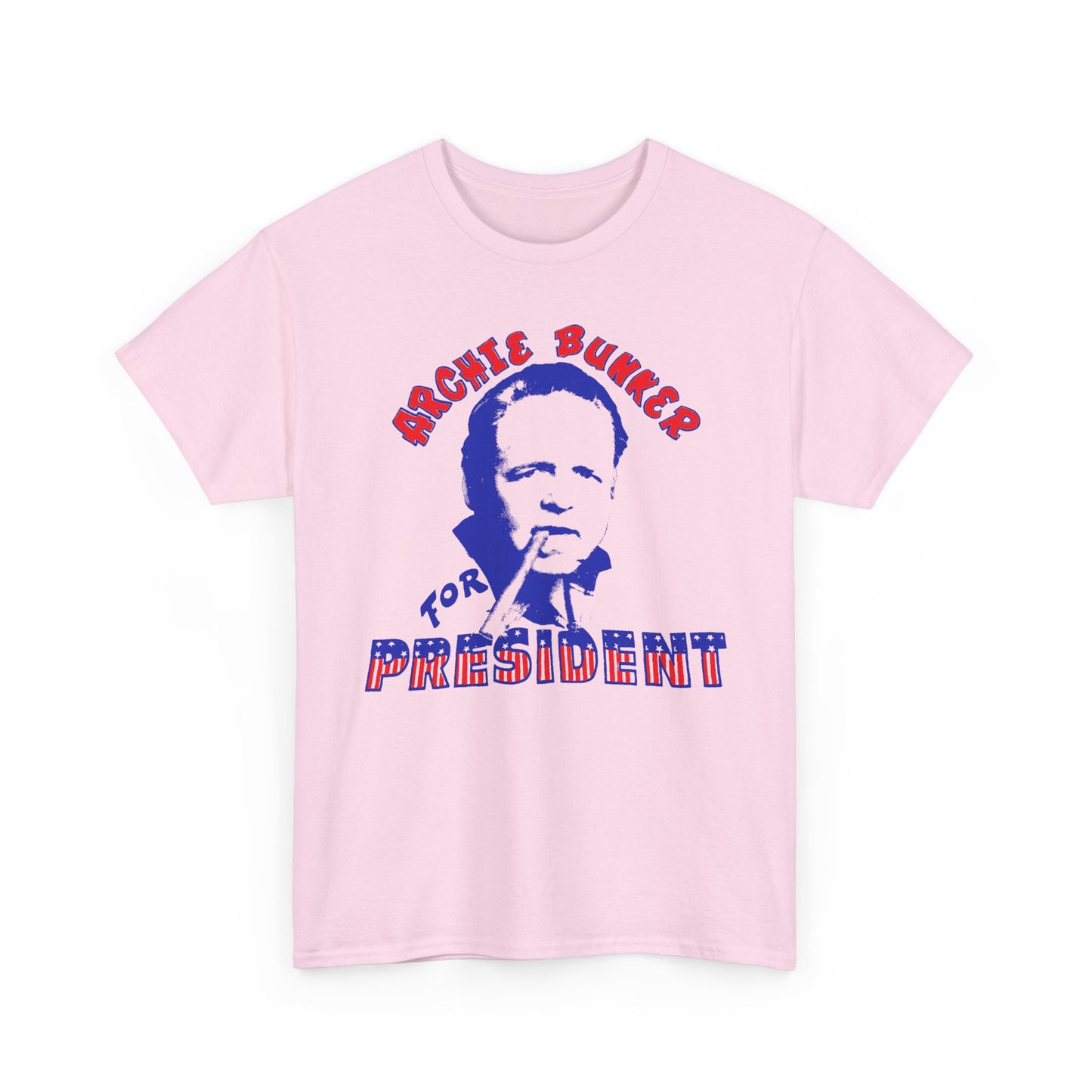 vintage archie bunker for president reproduction tshirt
