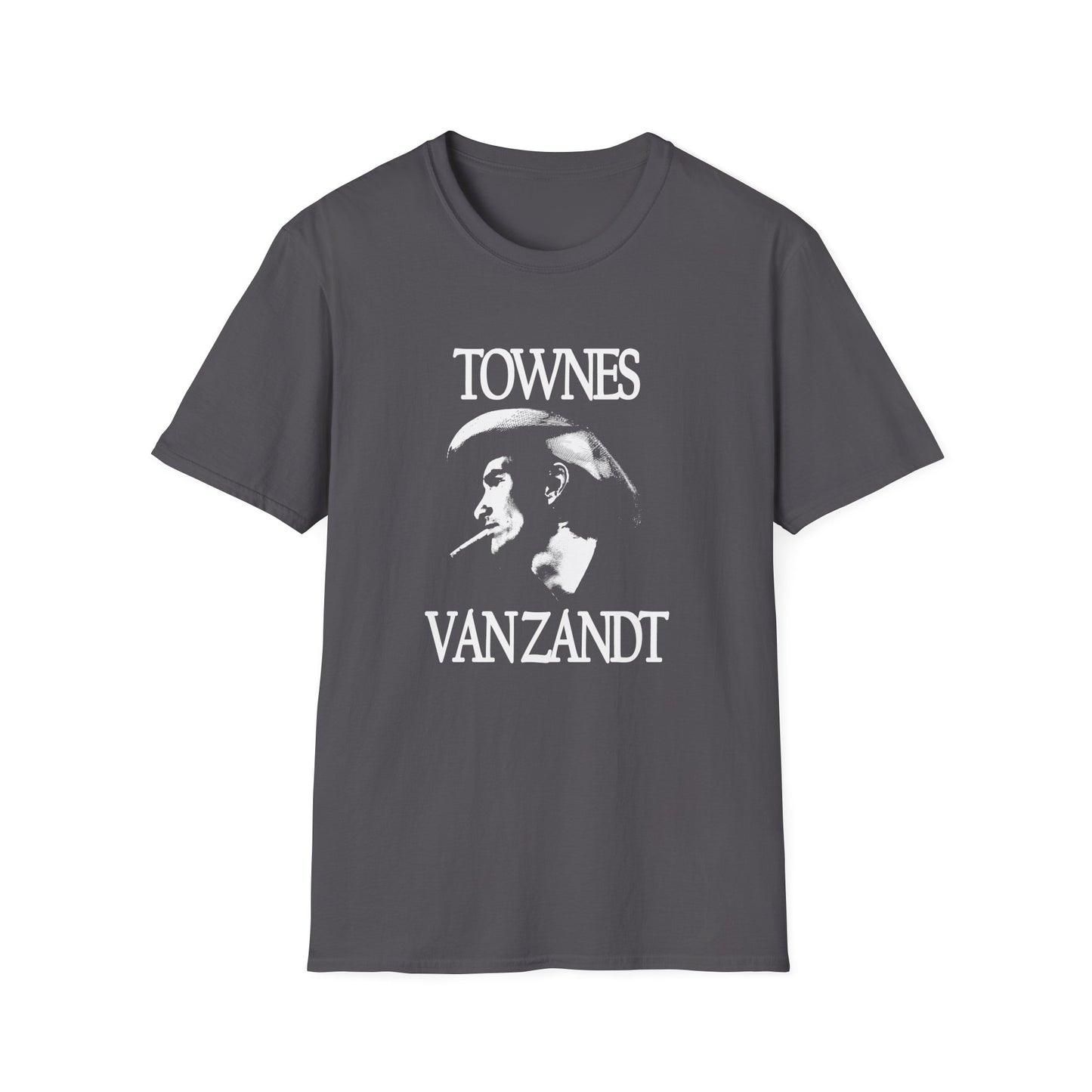 townes van zandt stencil fan art tshirt