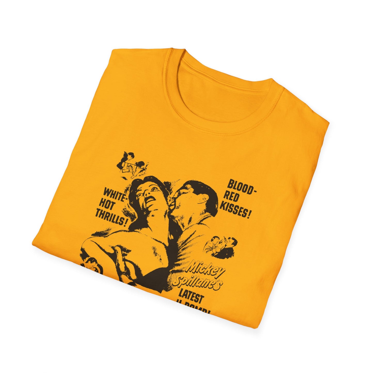 1955 film noir movie poster tshirt kiss me deadly by robert aldrich