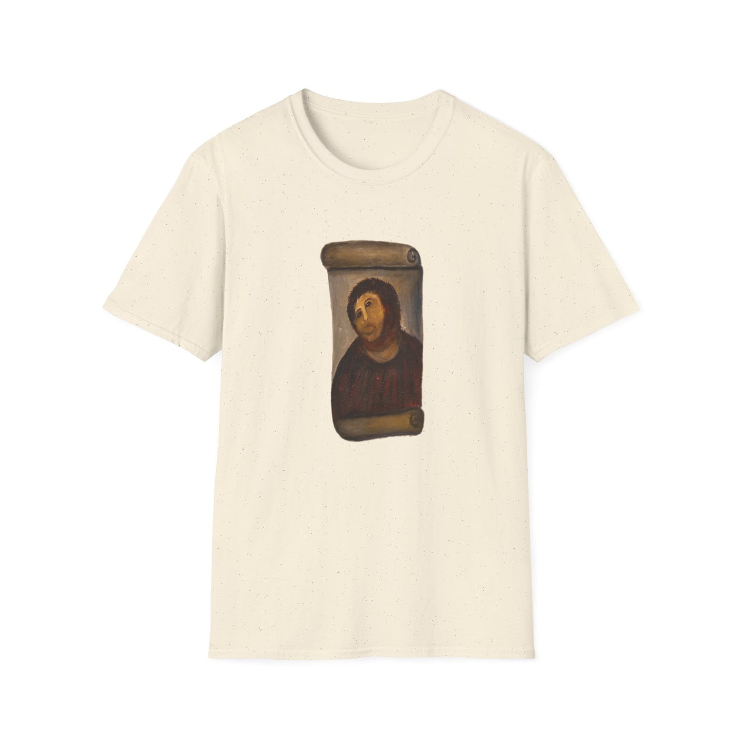 ecce homo botched restoration tshirt behold the monkey tshirt