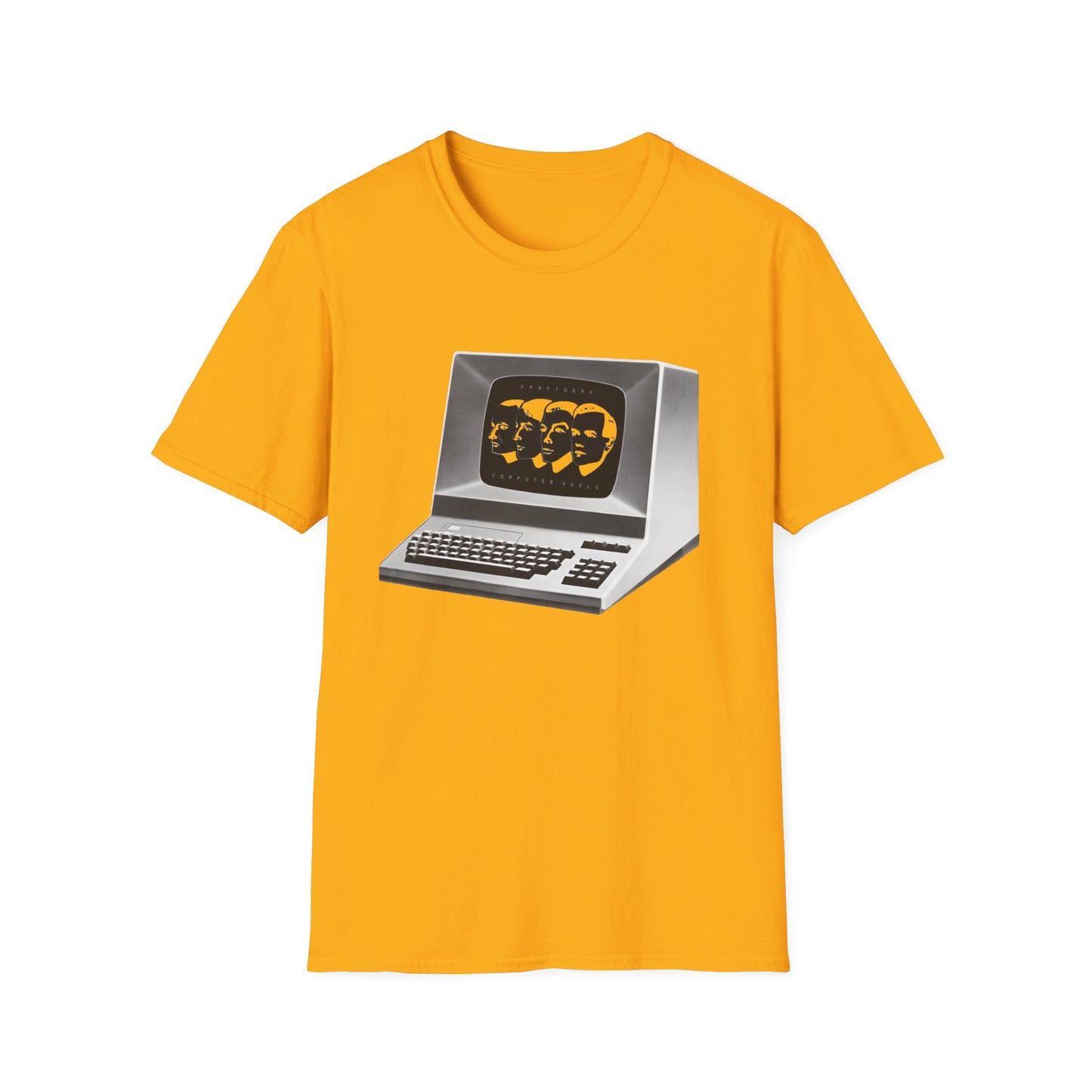 kraftwerk 1981 computer world album custom colour tshirt