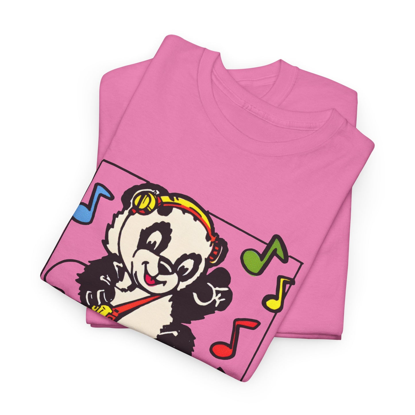 vintage 1980s dancing panda graphic reproduction tshirt