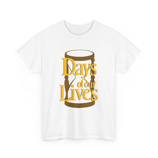 day of our lives alternate fan art logo tshirt