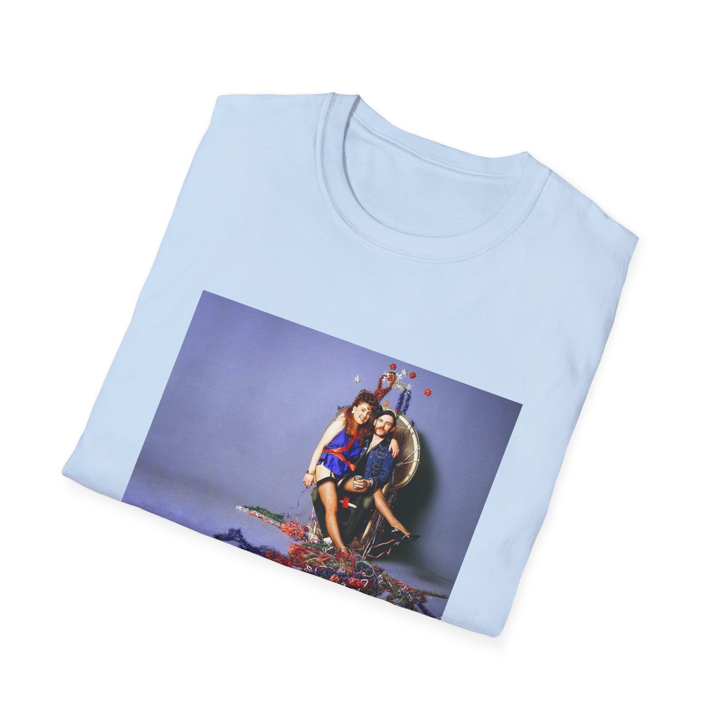 lemmy kilmister festive holiday photo tshirt