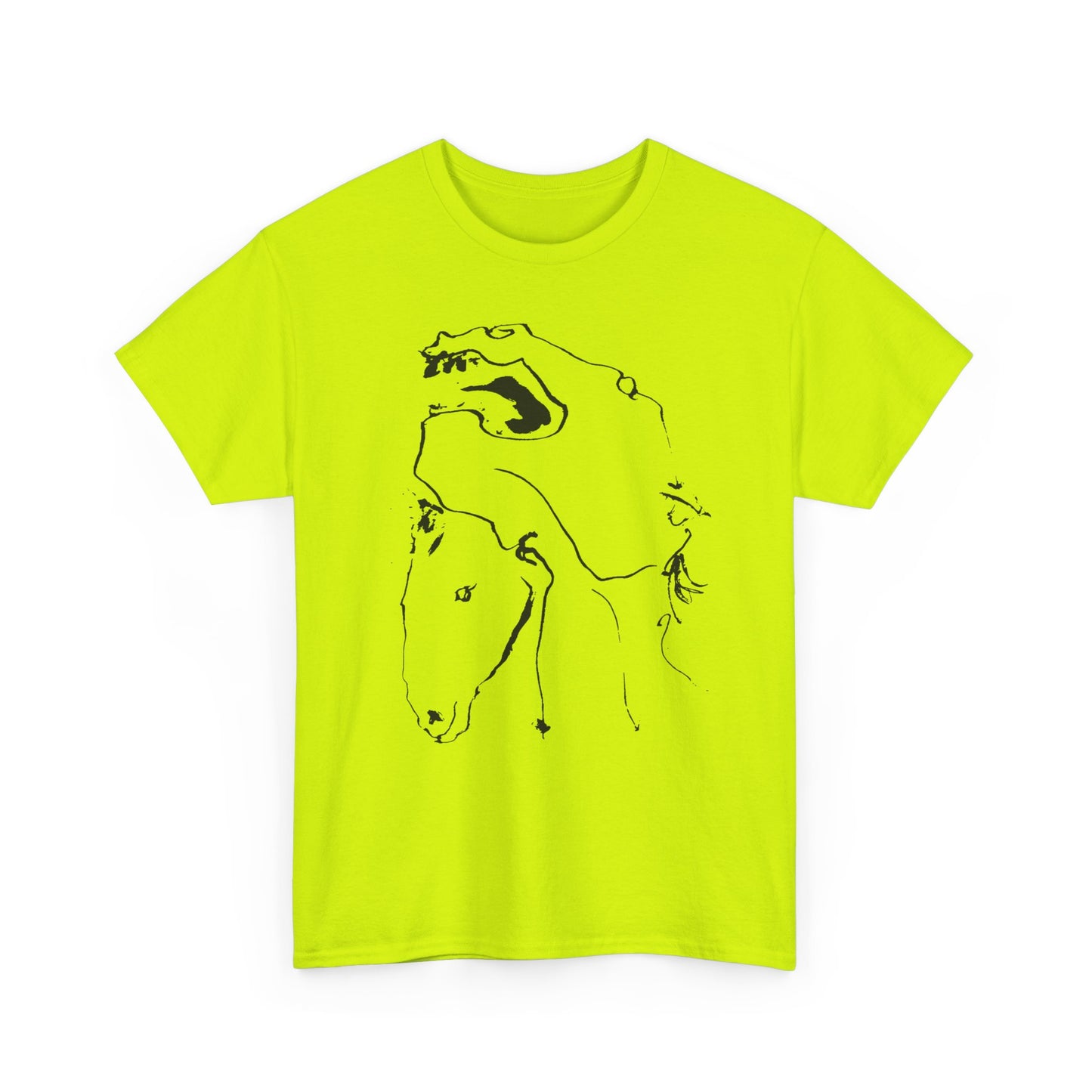 1961 horses lithograph by pablo ruiz picasso custom edit tshirt