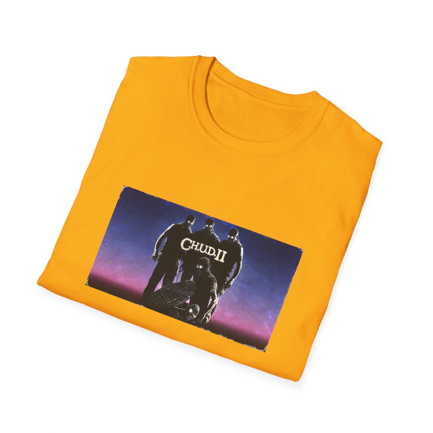 1989 C.H.U.D. II: bud the C.H.U.D movie poster tshirt