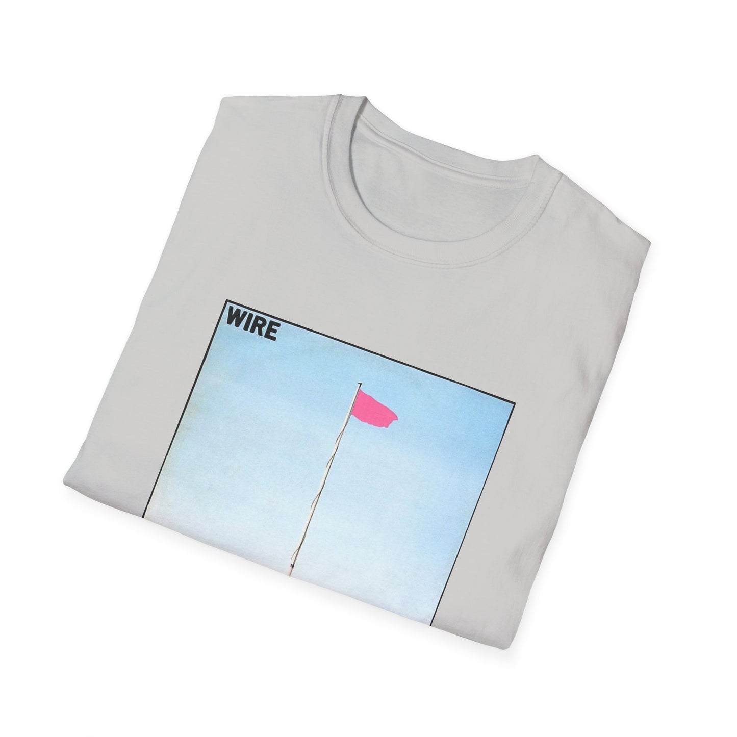 wire 1977 pink flag album cover tshirt