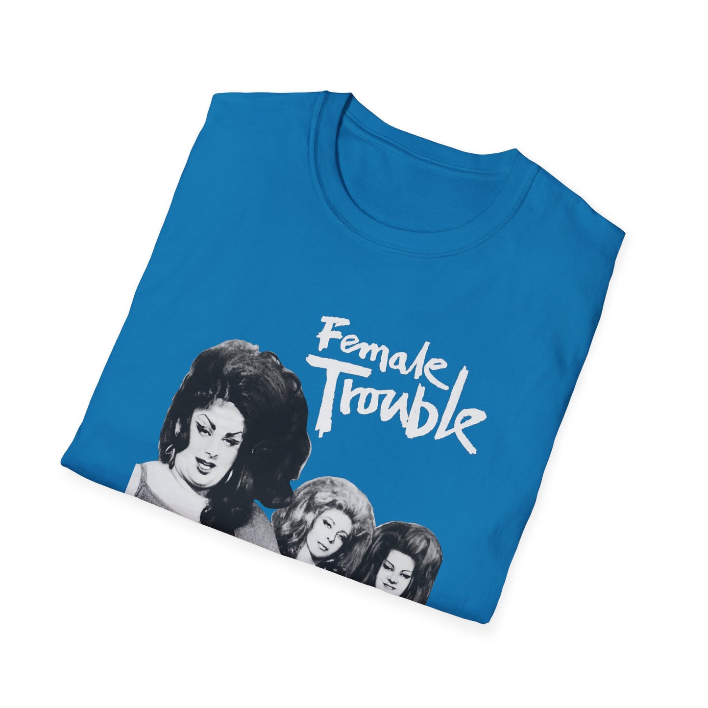 1974 comedy crime movie by john waters female trouble movie poster tshirt