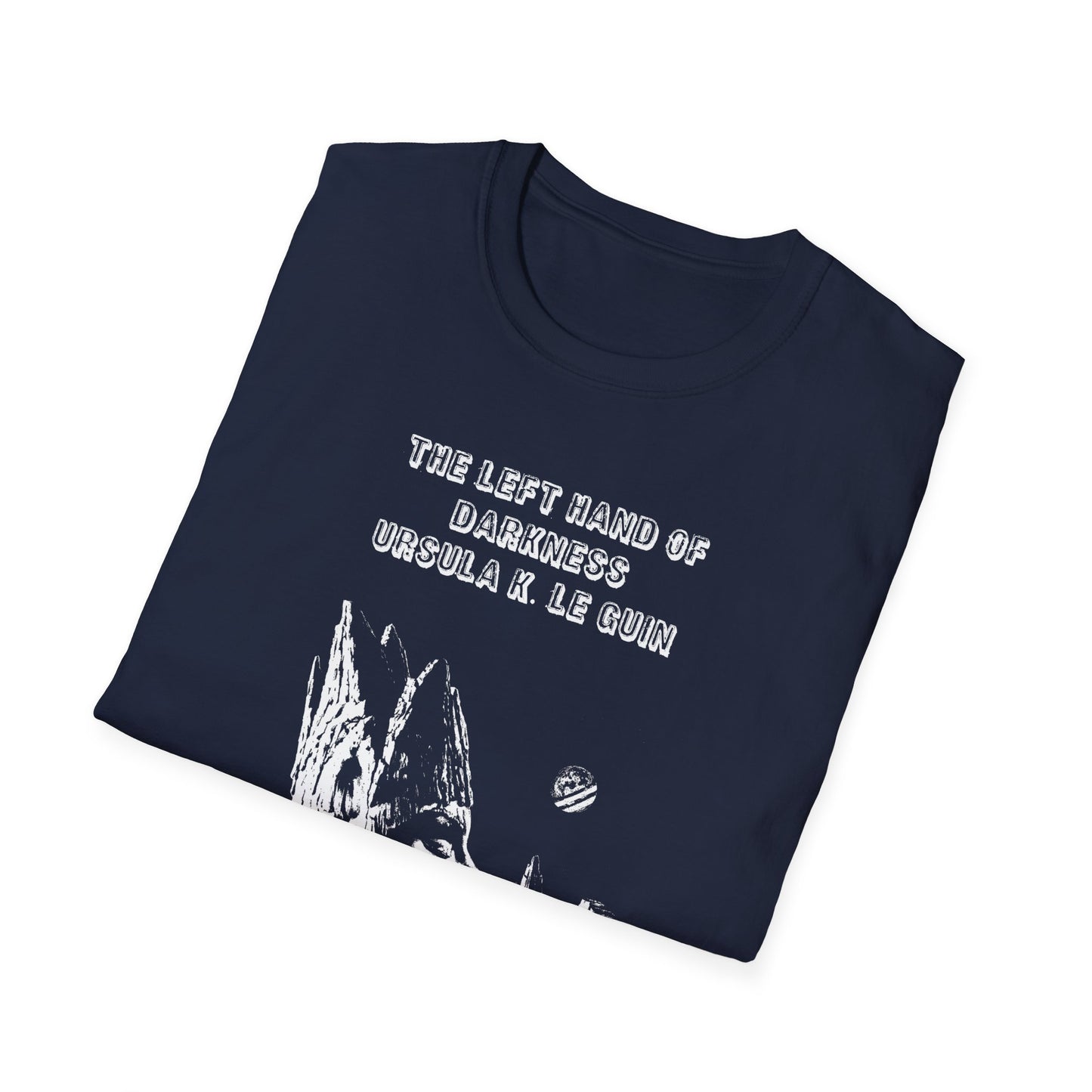 ursula k le guin the left hand of darkness book cover tshirt