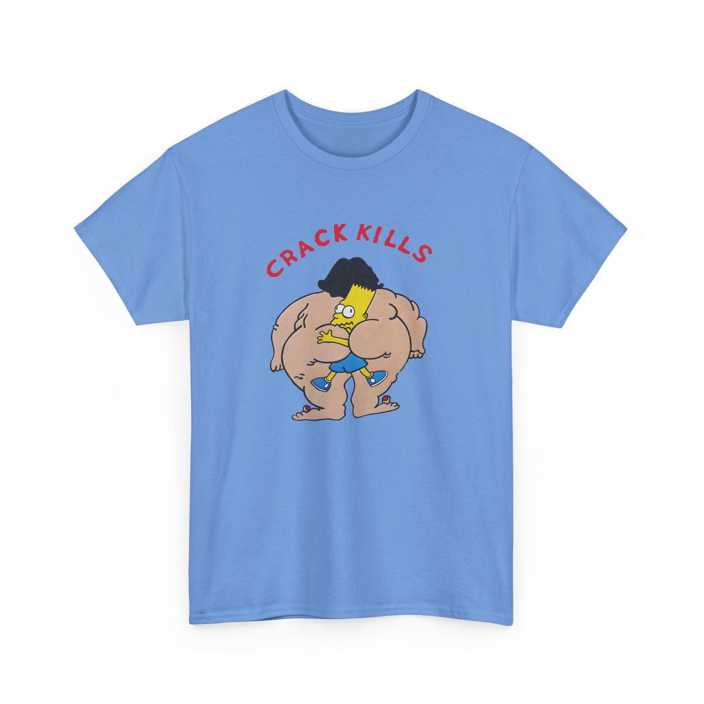 bart simpson crack kills parody vintage reproduction tshirt