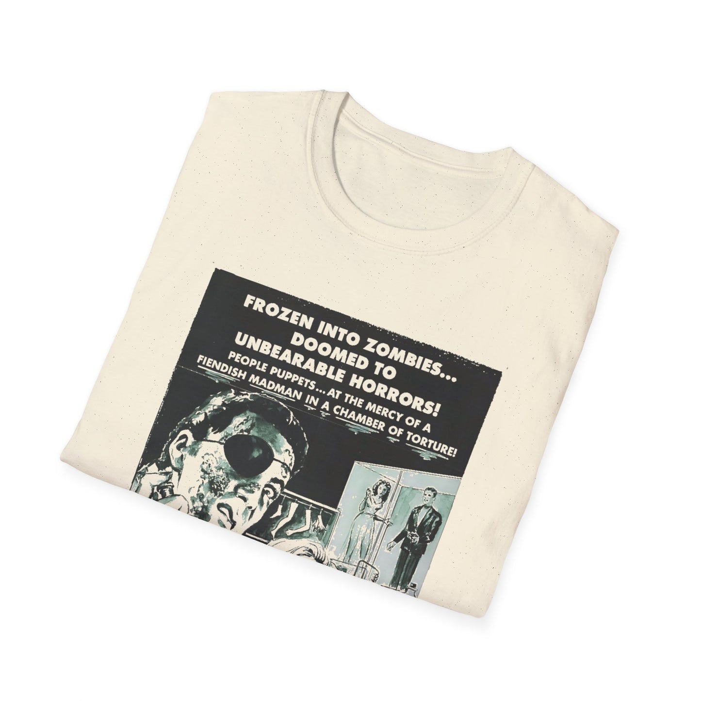 1969 nightmare in wax movie poster tshirt