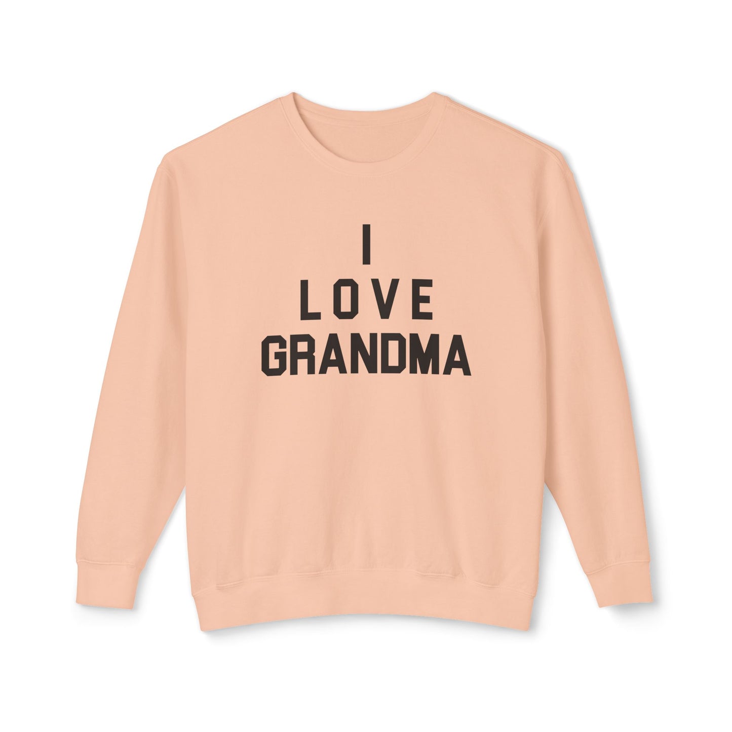 i love grandma as worn by andy kaufman reproduction 100% cotton sweatshirt