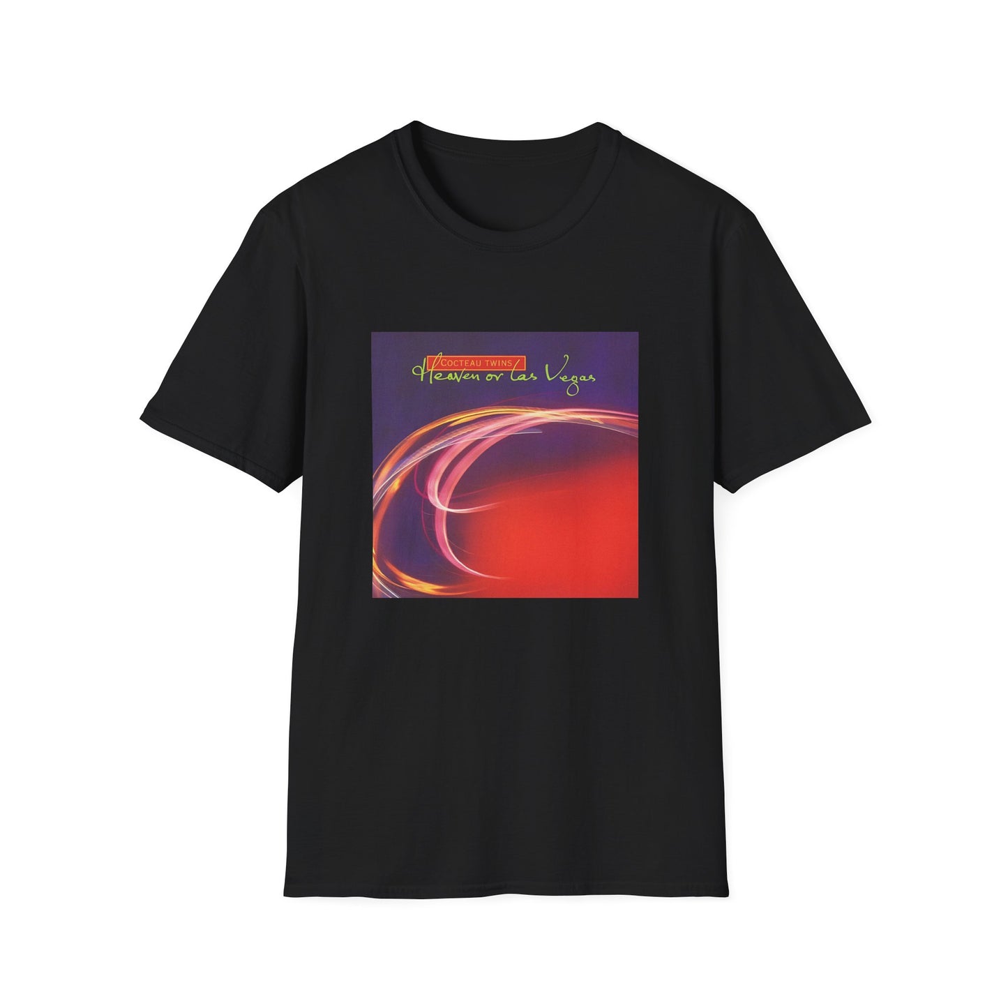 cocteau twins 1990 heaven or las vegas album tshirt