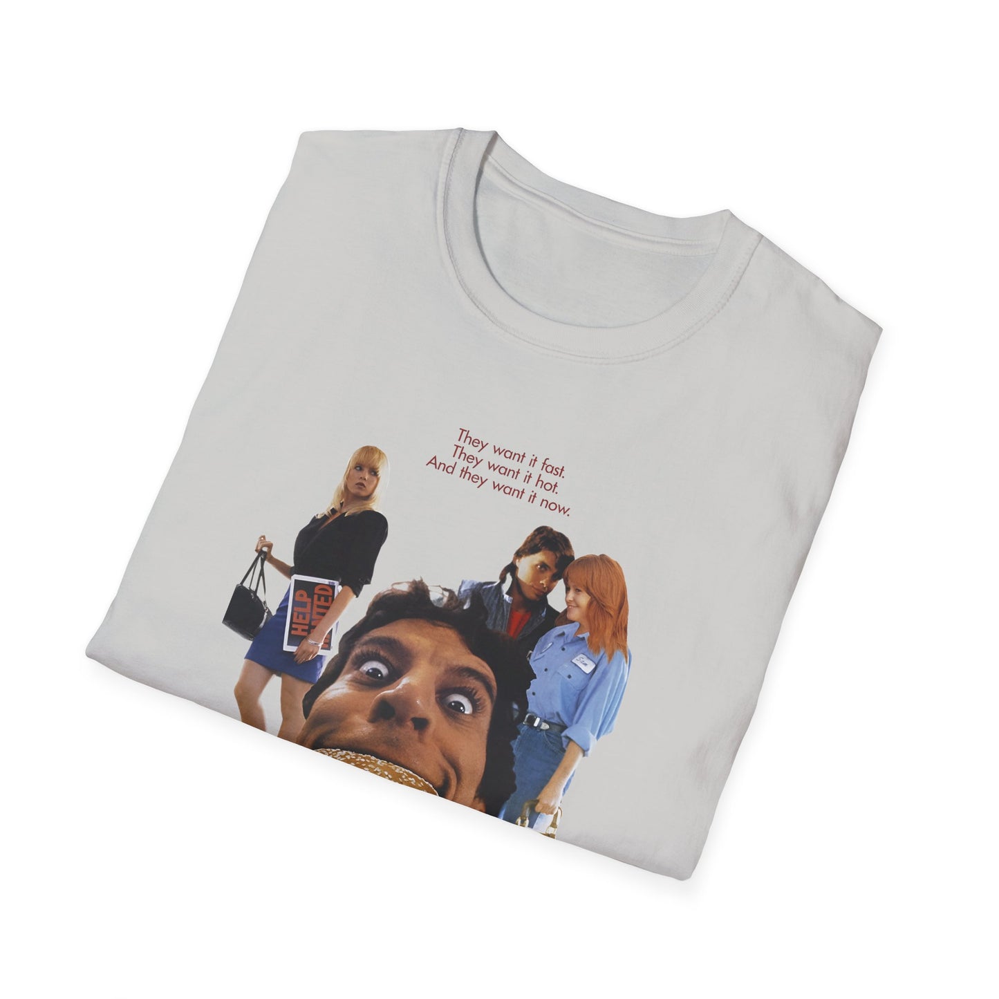 1989 low budget comedy fast food movie poster tshirt