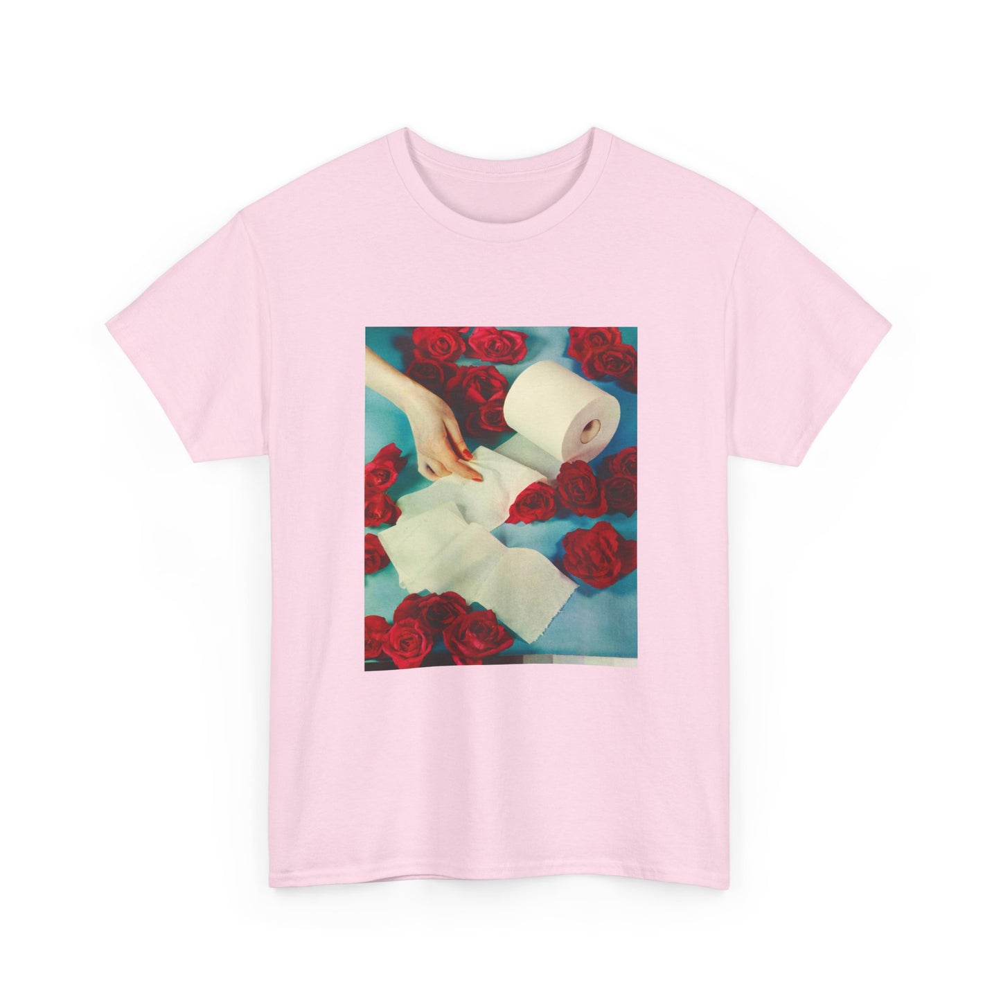 1938 color carbro toilet paper advertisement by paul outerbridge jr. tshirt