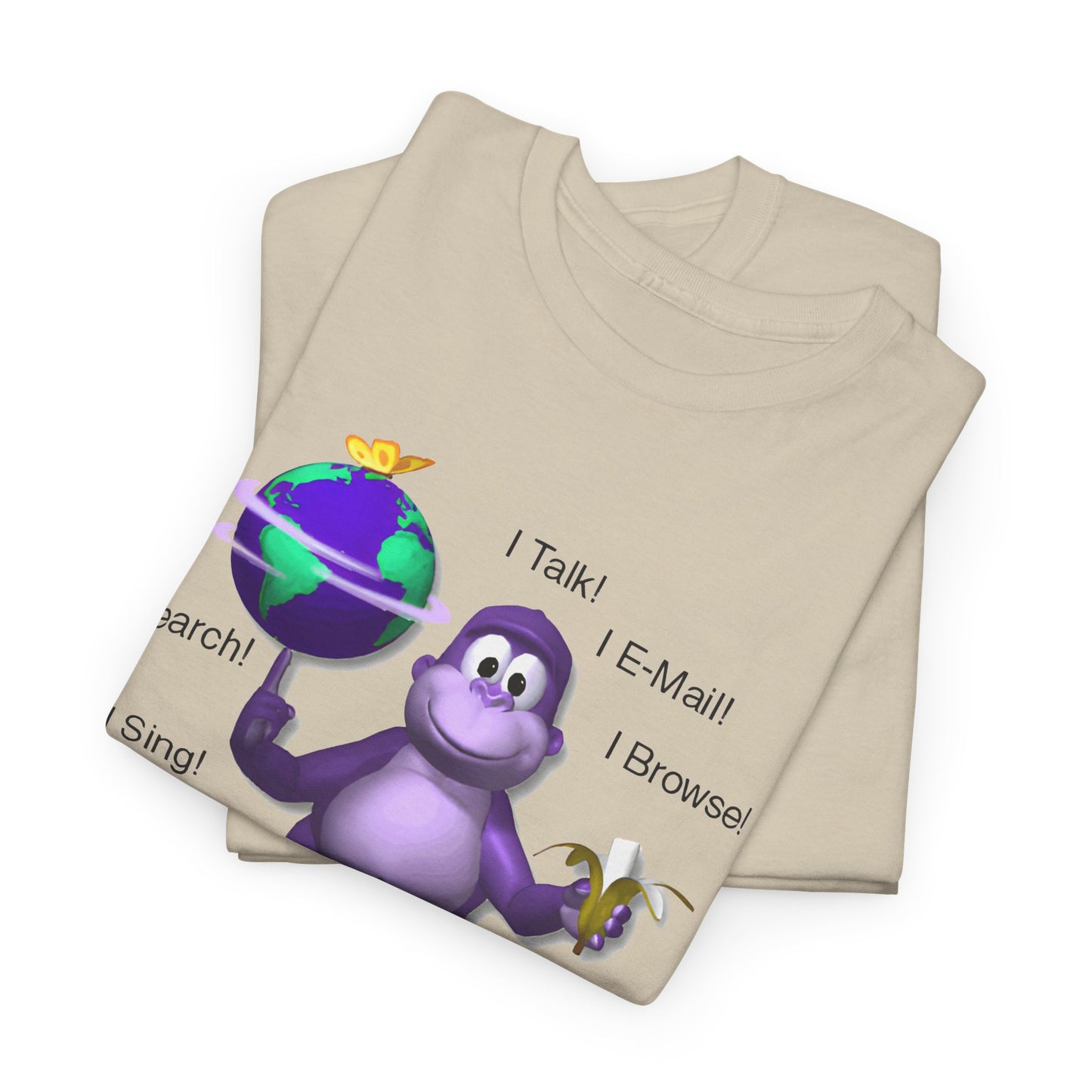 bonzibuddy evil freeware virtual assistant tshirt
