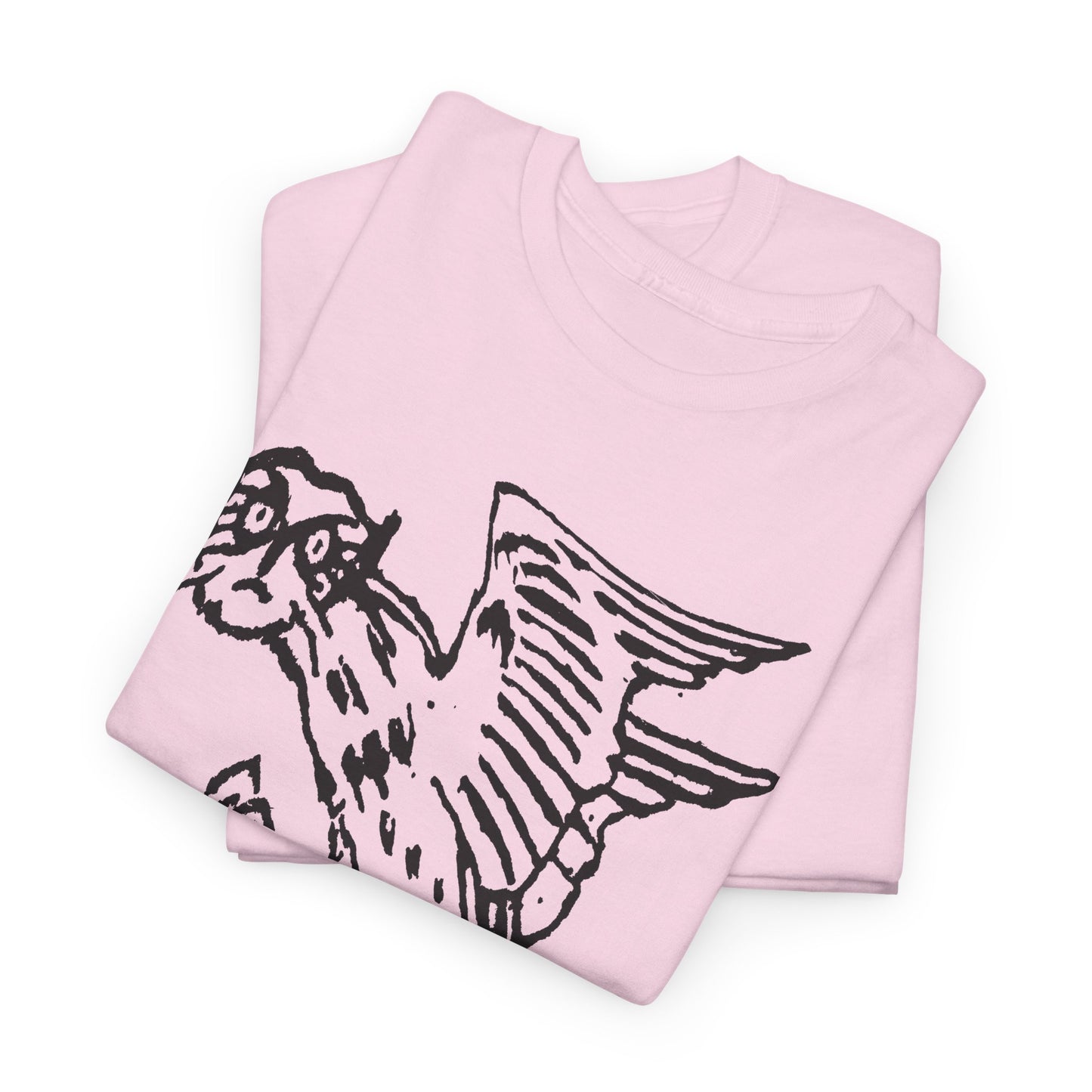 1899 illustration of owl holding knife by gerhard munthe custom edit tshirt