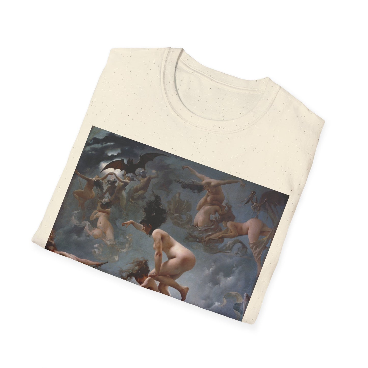 1878 painting witches going to their sabbath by luis ricardo falero tshirt