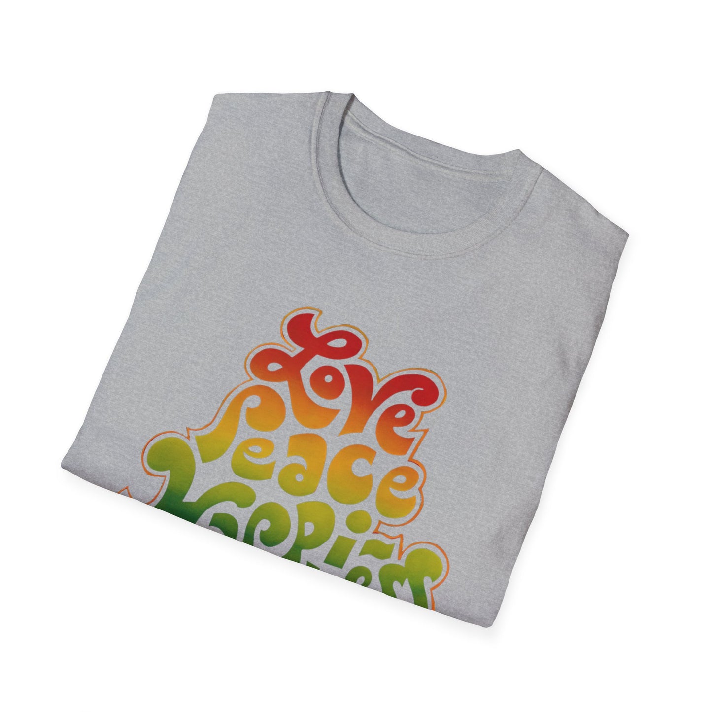 1970 love peace happiness vagabond creations poster tshirt
