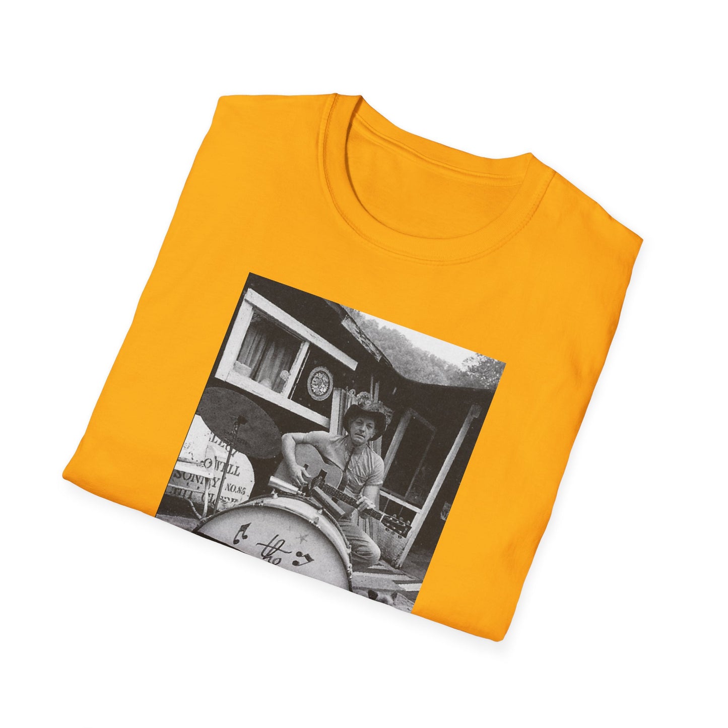 outsider rockabilly one-man band american singer songwriter hasil adkins photo tshirt