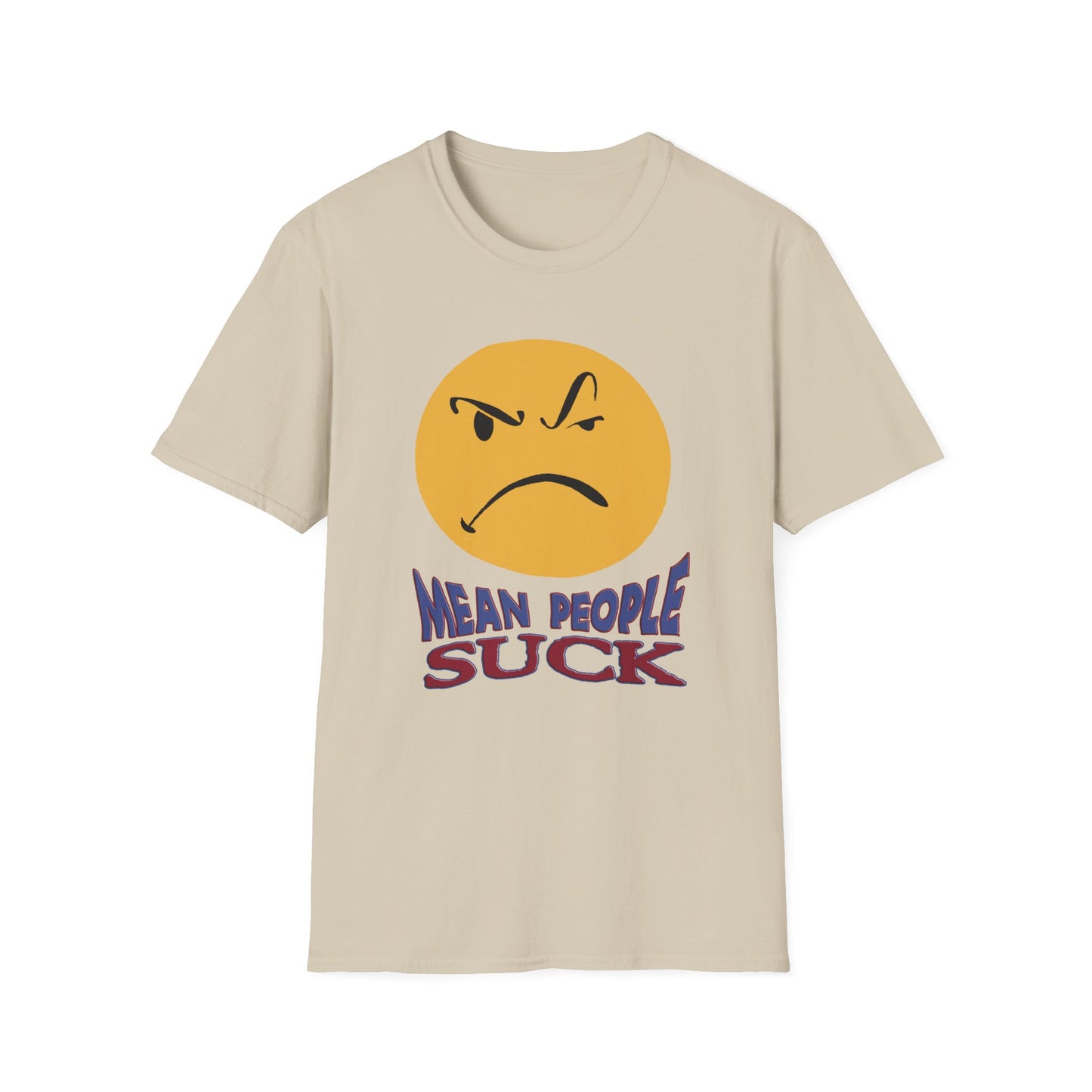 1990s graphic "mean people suck" tshirt