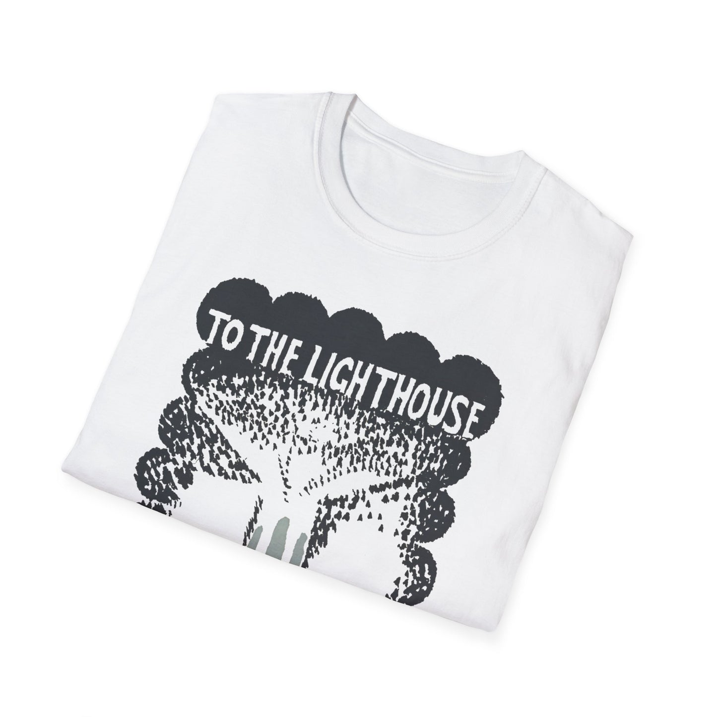 1927 book "to the lighthouse" by virginia woolf with book cover by vanessa bell tshirt