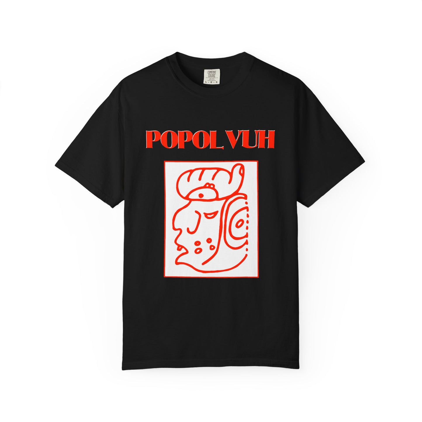 popol vuh german legendary krautrock band graphic tshirt on comfort colors