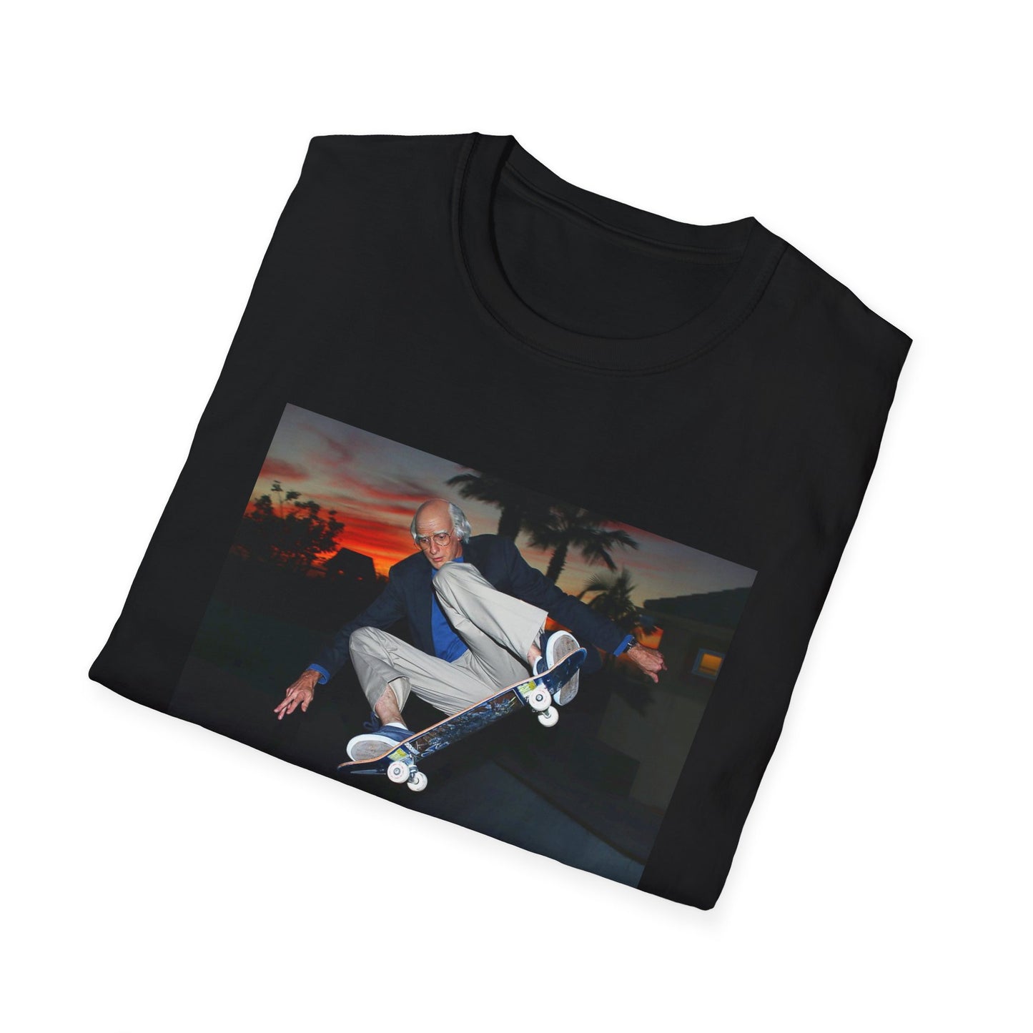 tony hawk as larry david photo tshirt