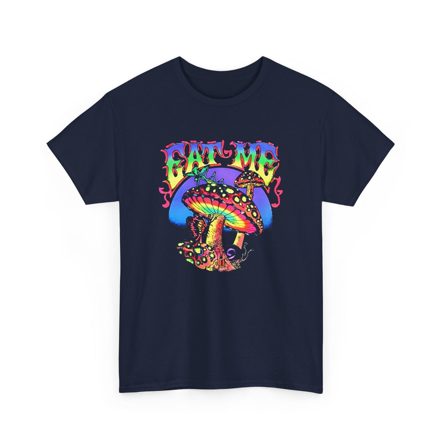 black light magic mushroom vintage reproduction poster tshirt
