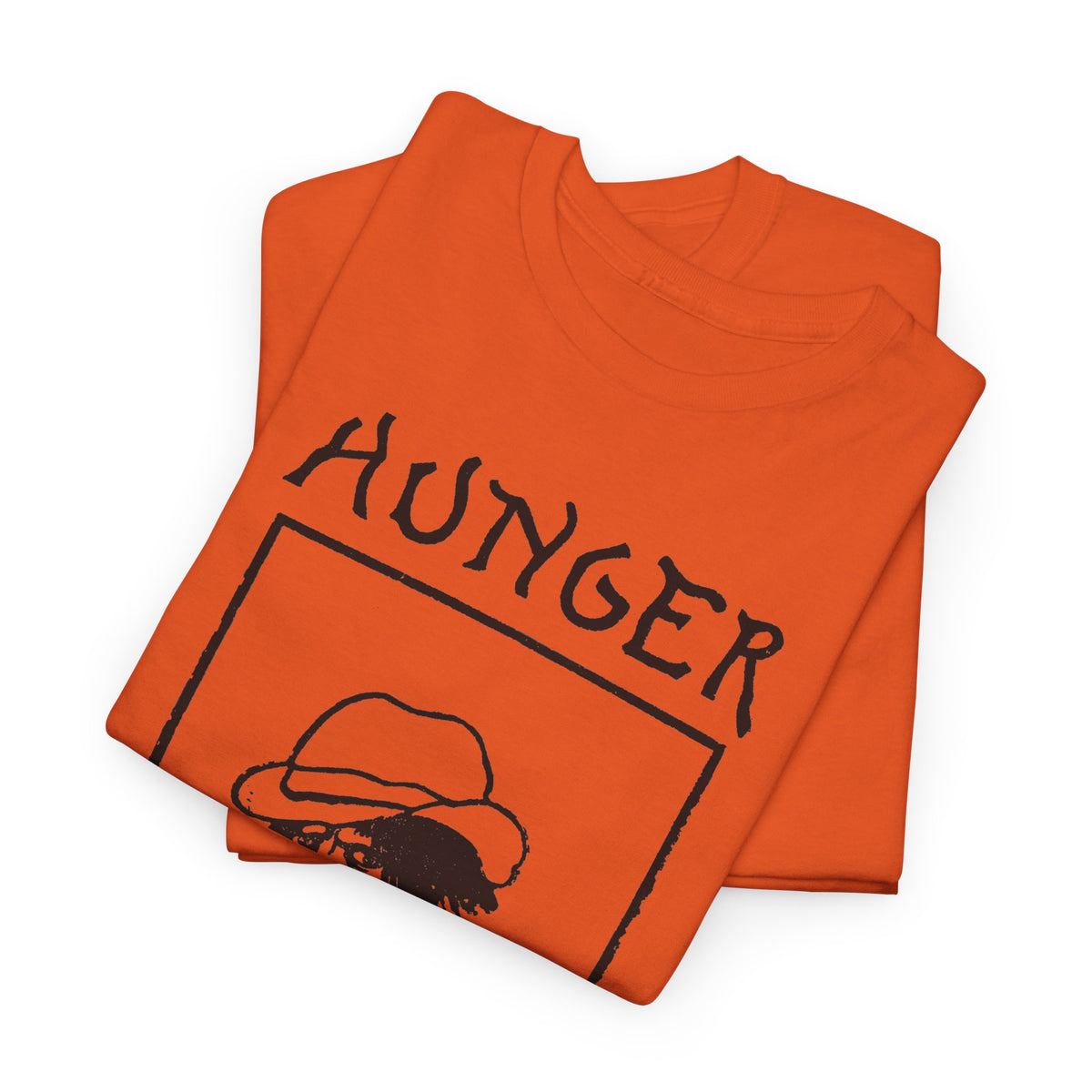 1890 hunger by knut hamsun book cover tshirt
