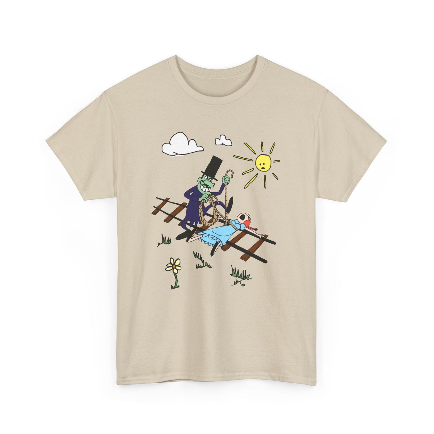 snidely whiplash fan art tshirt