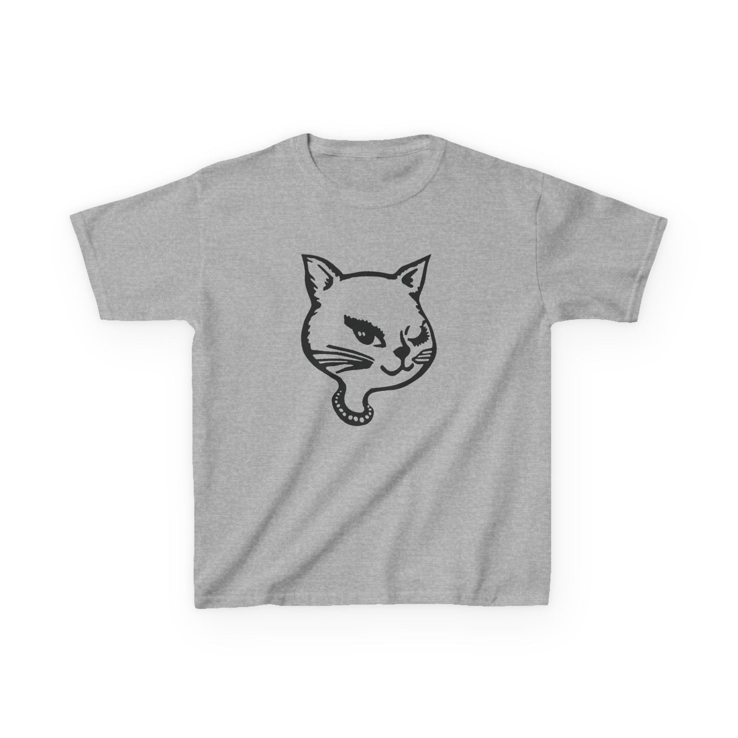 1990s winking cat YOUTH SIZE tshirt