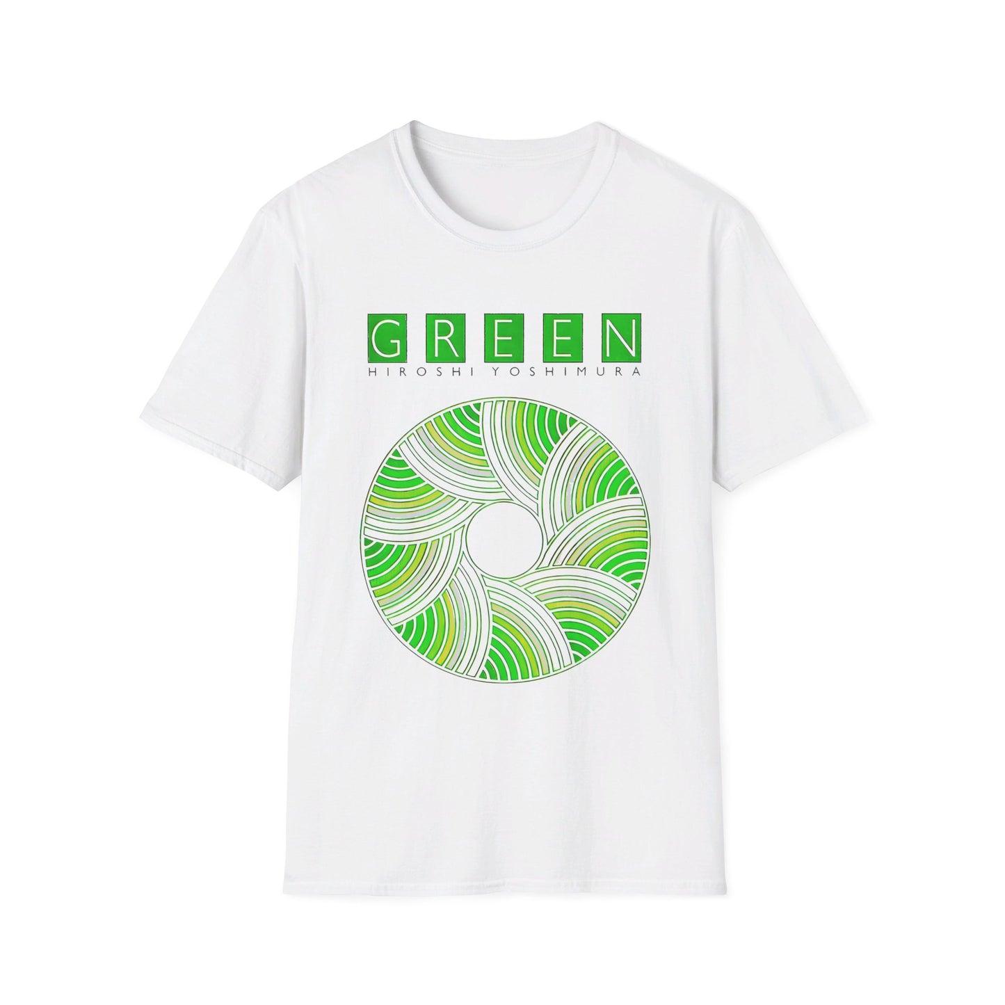 hiroshi yoshimura 1986 green album alternate tshirt