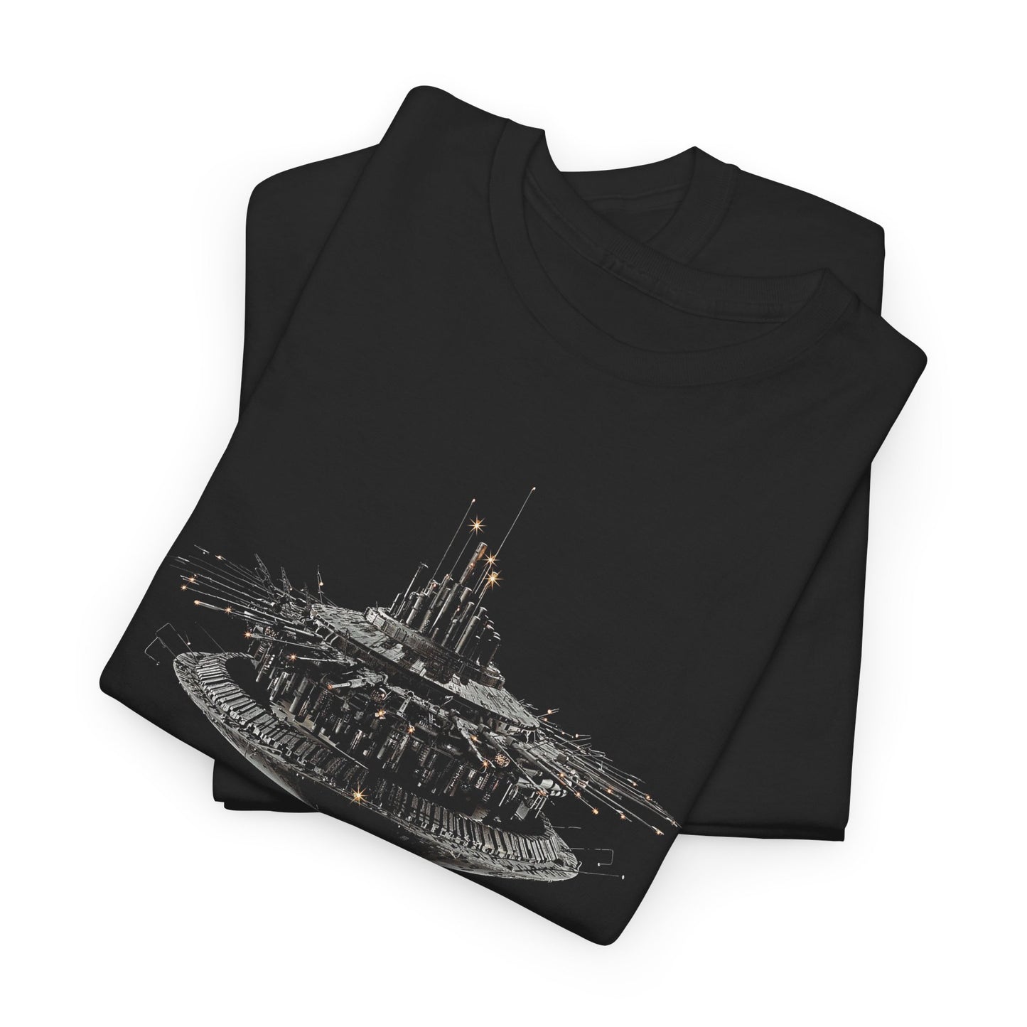 the alien mother ship in close encounters of the third kind tshirt