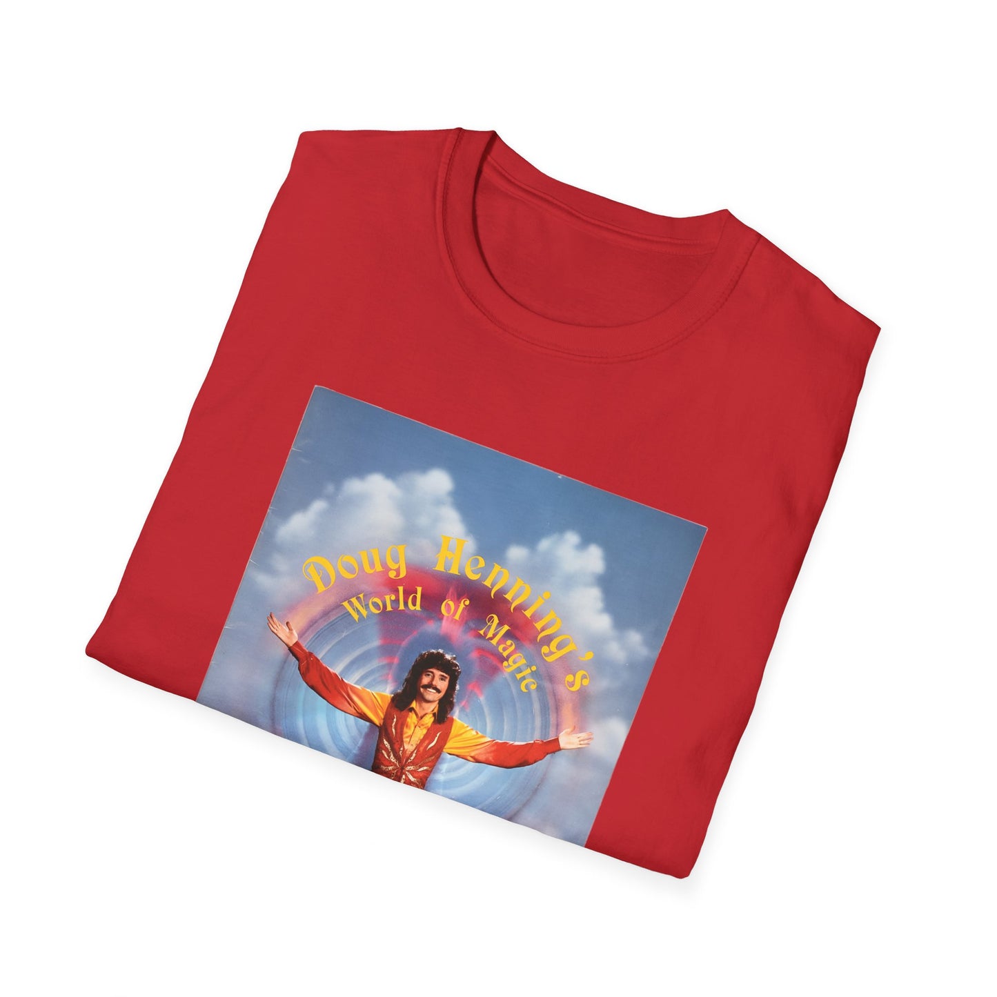 doug henning's world of magic 1982 tv special reproduction tshirt