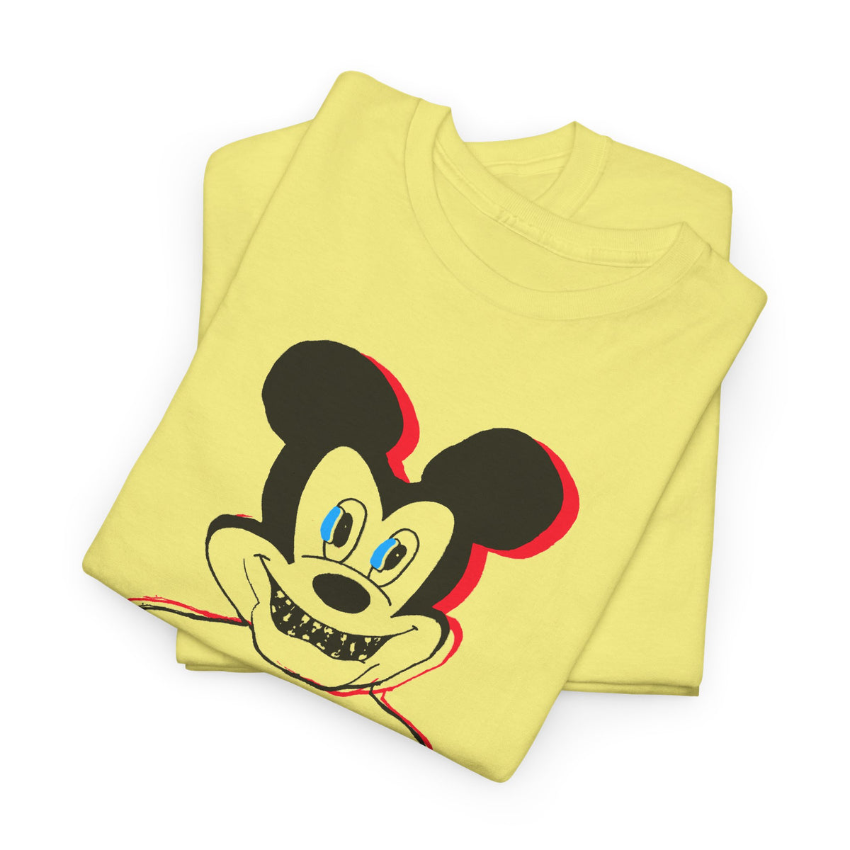 1960s british underground magazine peace sign mouse fan art edit with color tshirt