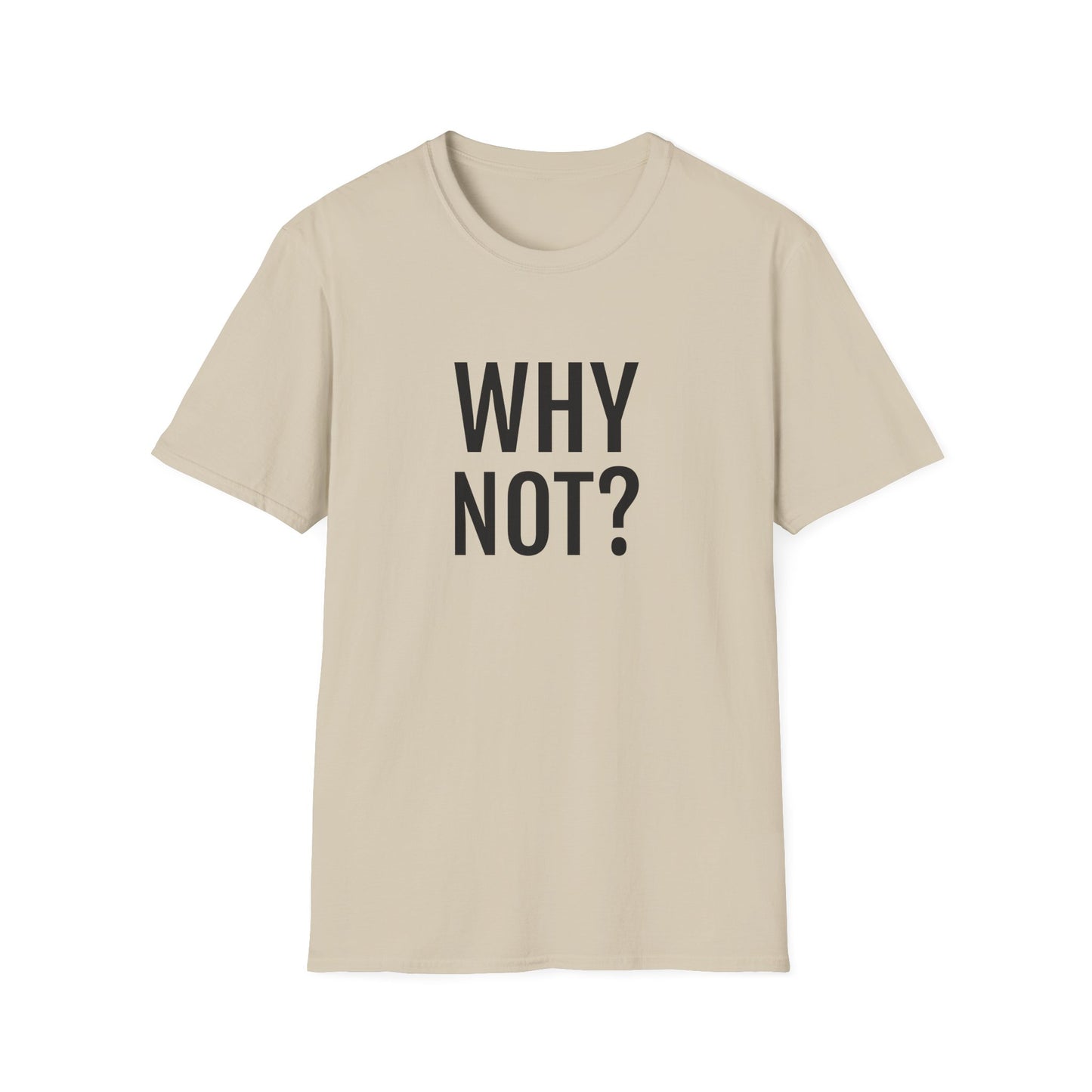 why not? tshirt