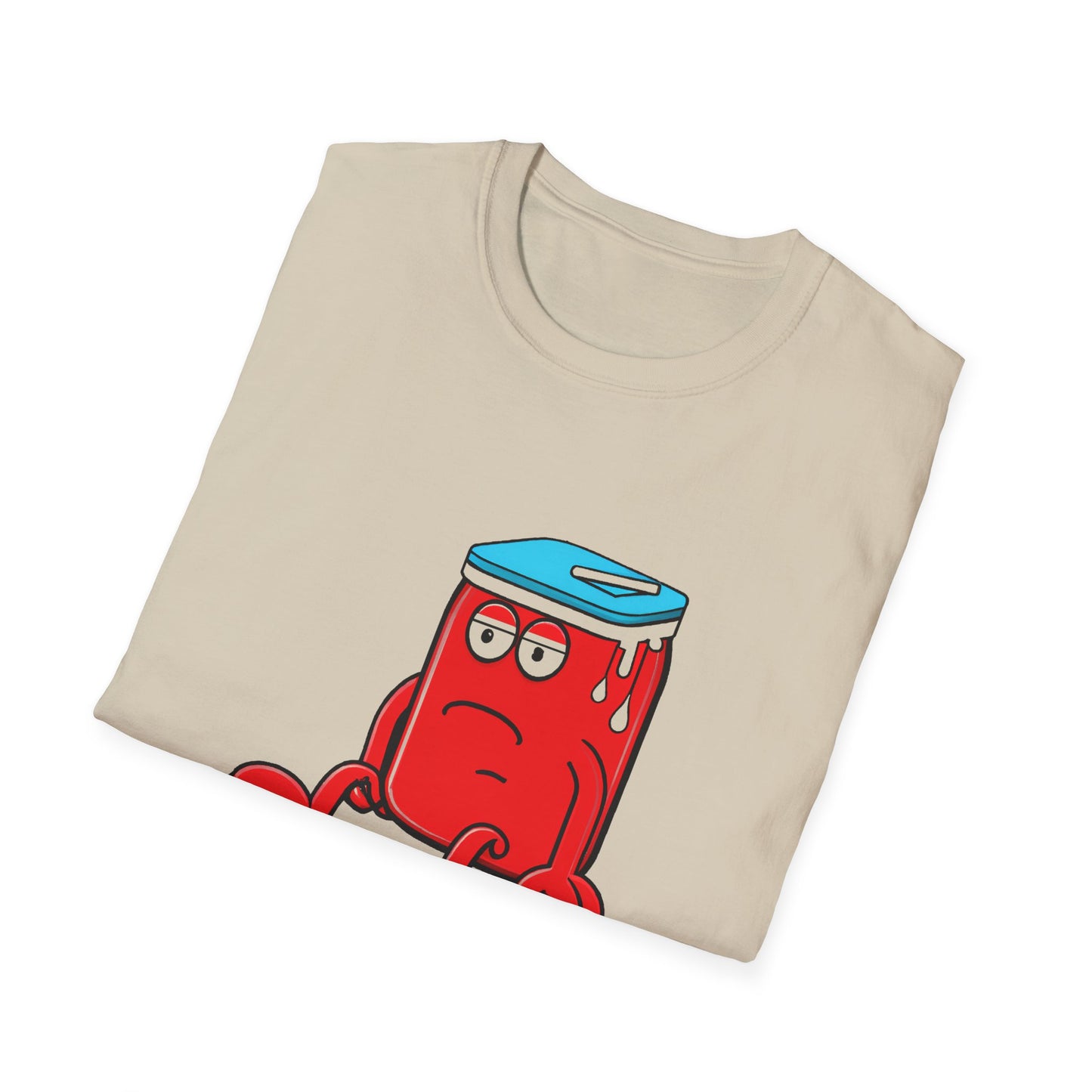 sad wanna be kool aid man juice guy tshirt