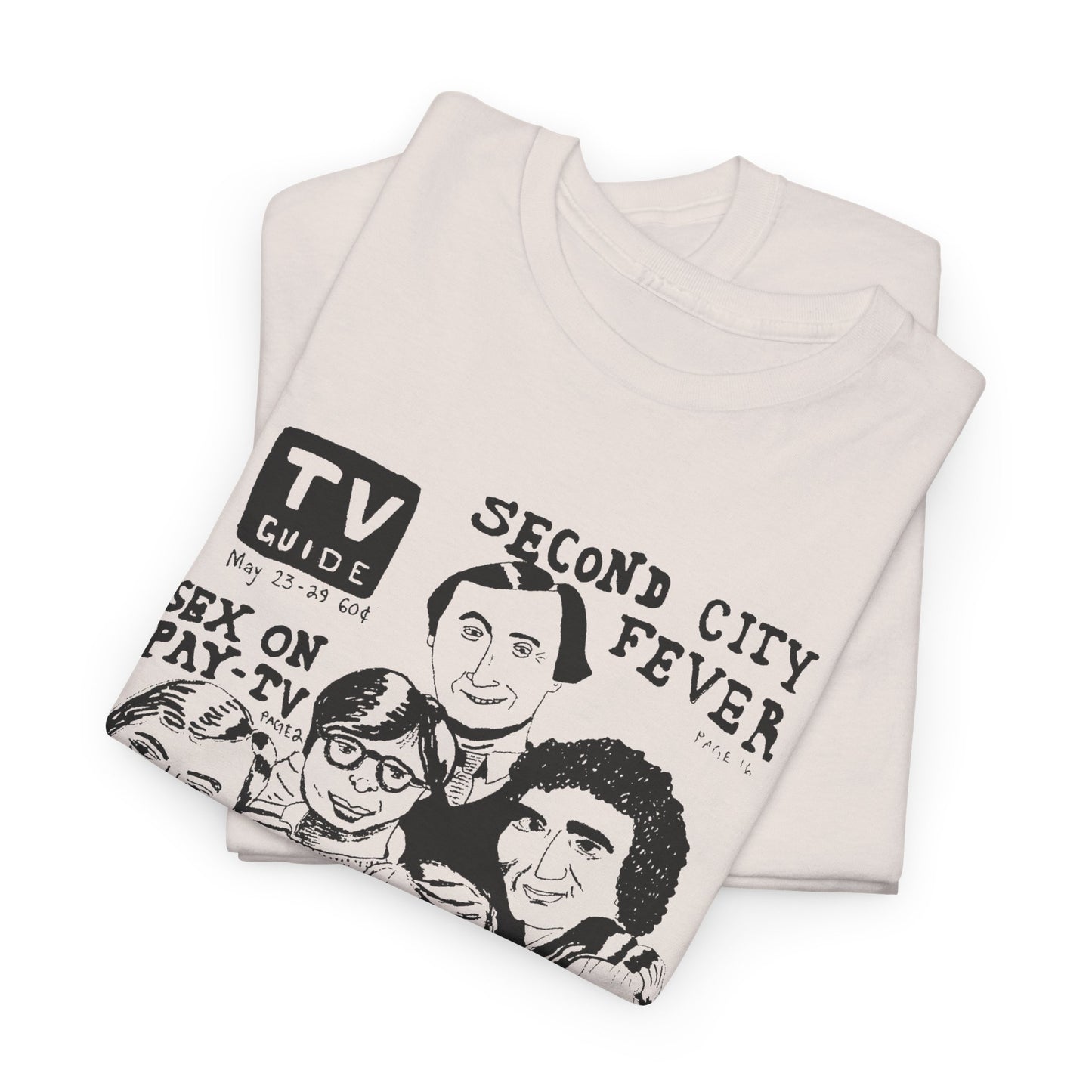 sctv tv guide original sketch tshirt
