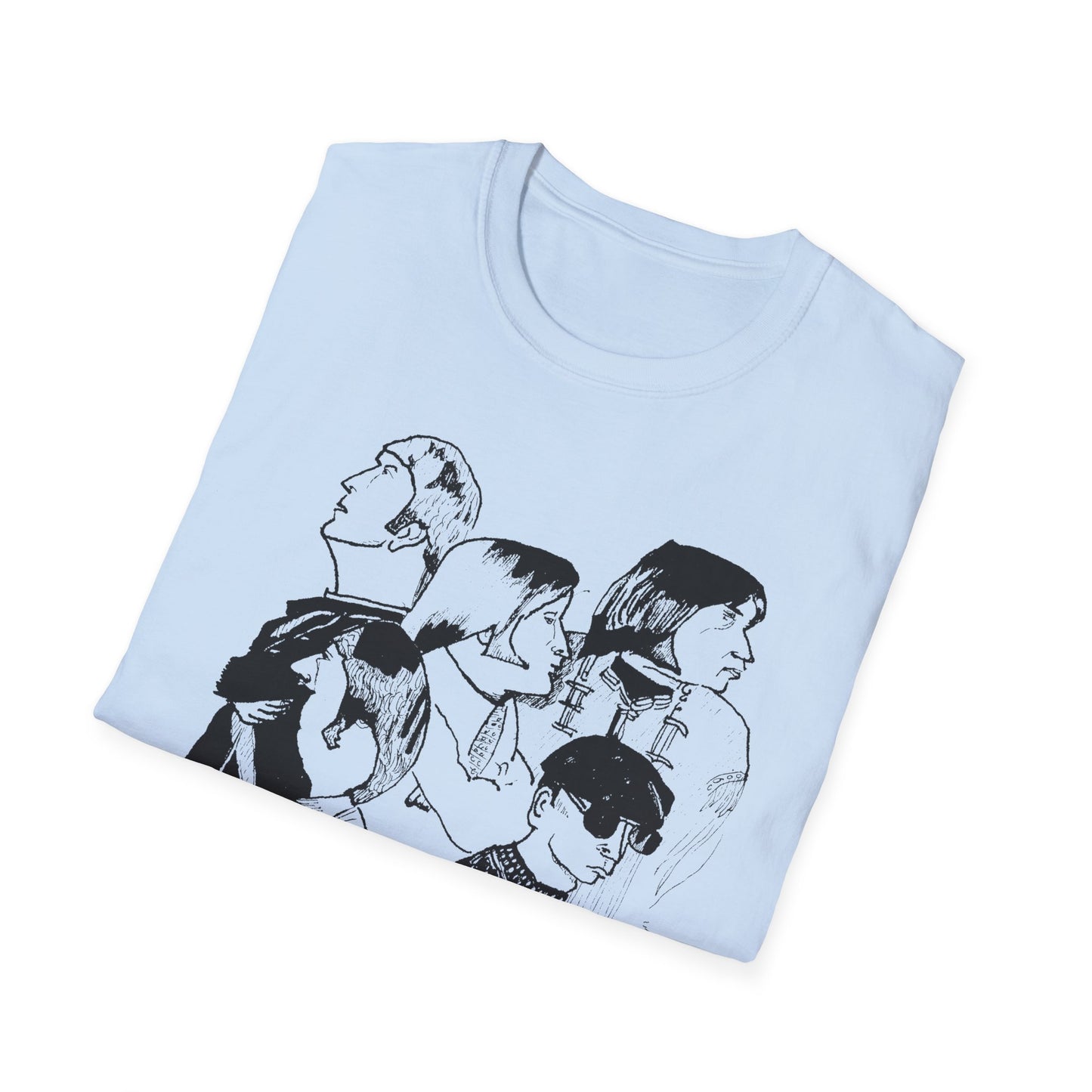 buffalo springfield original fan art drawing tshirt