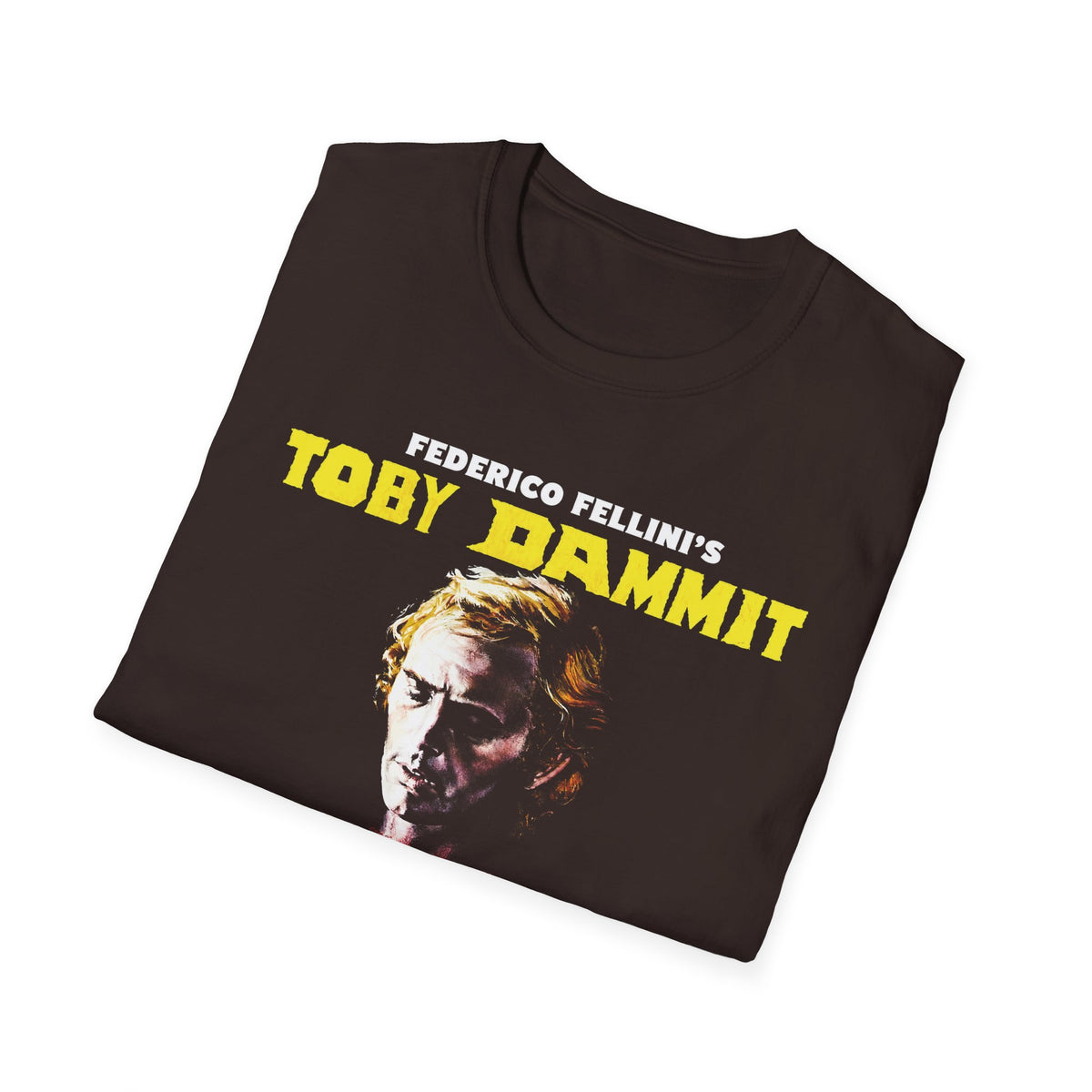 1968 toby dammit film poster tshirt