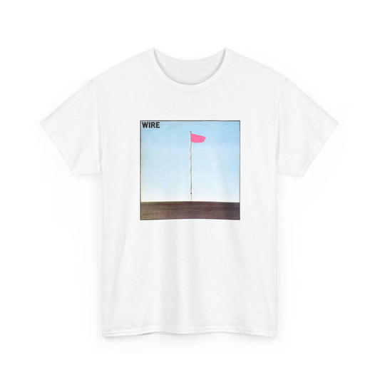 wire 1977 pink flag album cover tshirt