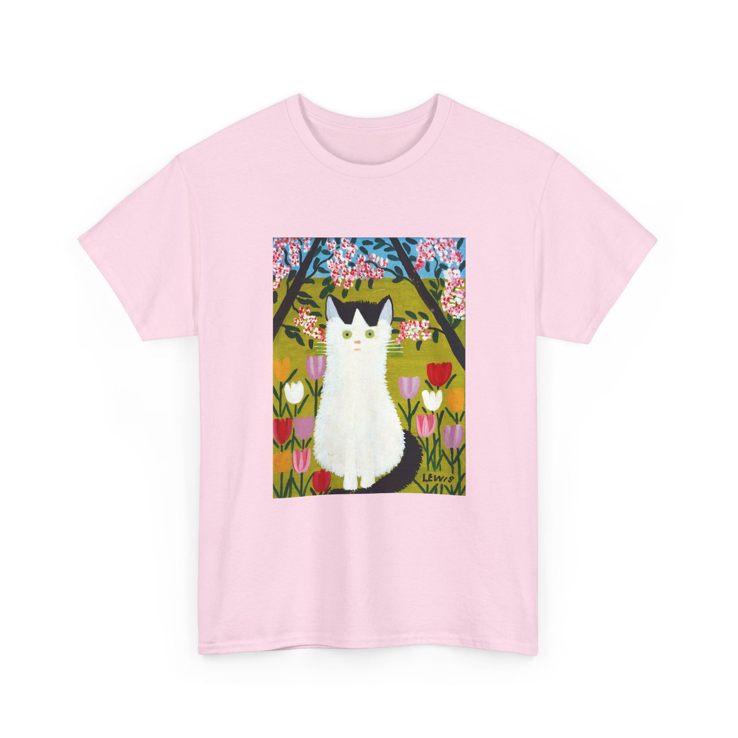 maud lewis nova scotia canadian folk artist white and black cat 2 tshirt