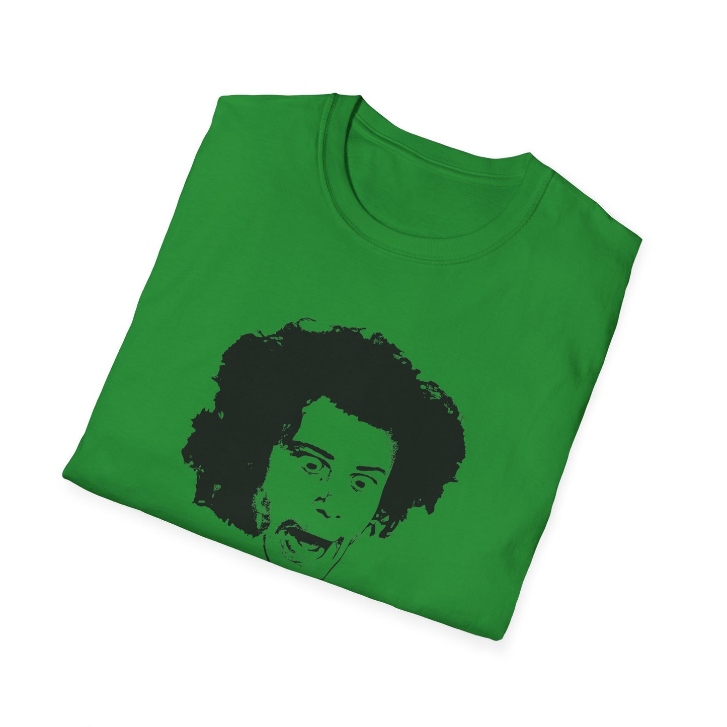 wild man fischer black stencil face tshirt